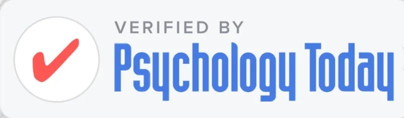Verified by Psychology Today badge with a red checkmark.