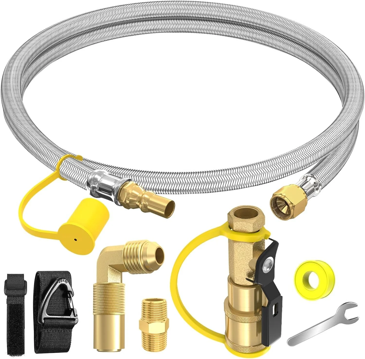 
6FT Propane Quick Connect Hose for RV to Gas Grill