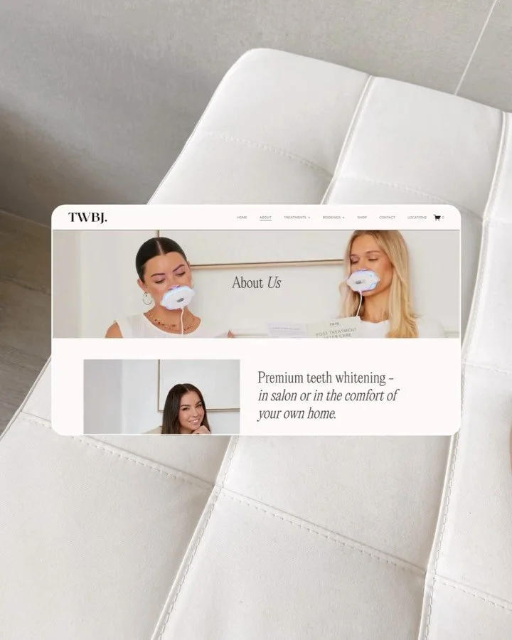 We&rsquo;ve officially elevated our online home ✨

The new TWBJ website is live and better than ever.

Salon and mobile bookings are now available online&mdash;seamless, easy, and made for you.

Book now! &mdash; TWBJ 

#teethwhiteningbyjess #sydneyt