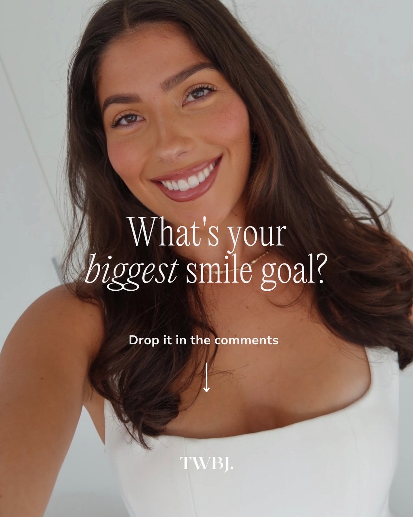 We want to know - what&rsquo;s your biggest smile goal? Whether it&rsquo;s feeling confident in photos, prepping for a wedding, or finally booking that appointment you&rsquo;ve been putting off - drop it in the comments and let&rsquo;s make it happen