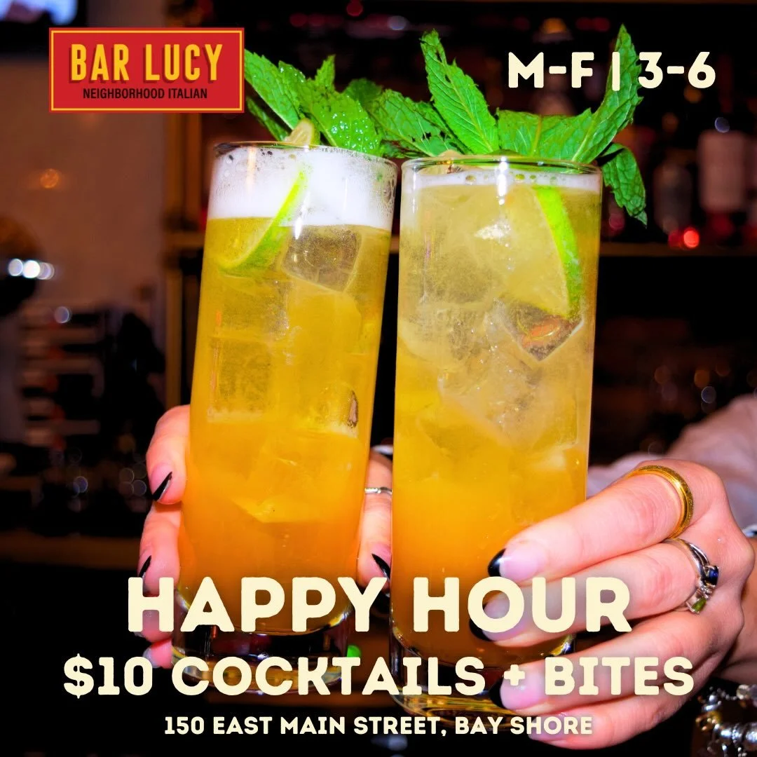 Meet us for $10 cocktails &amp; bites during Happy Hour?❤️