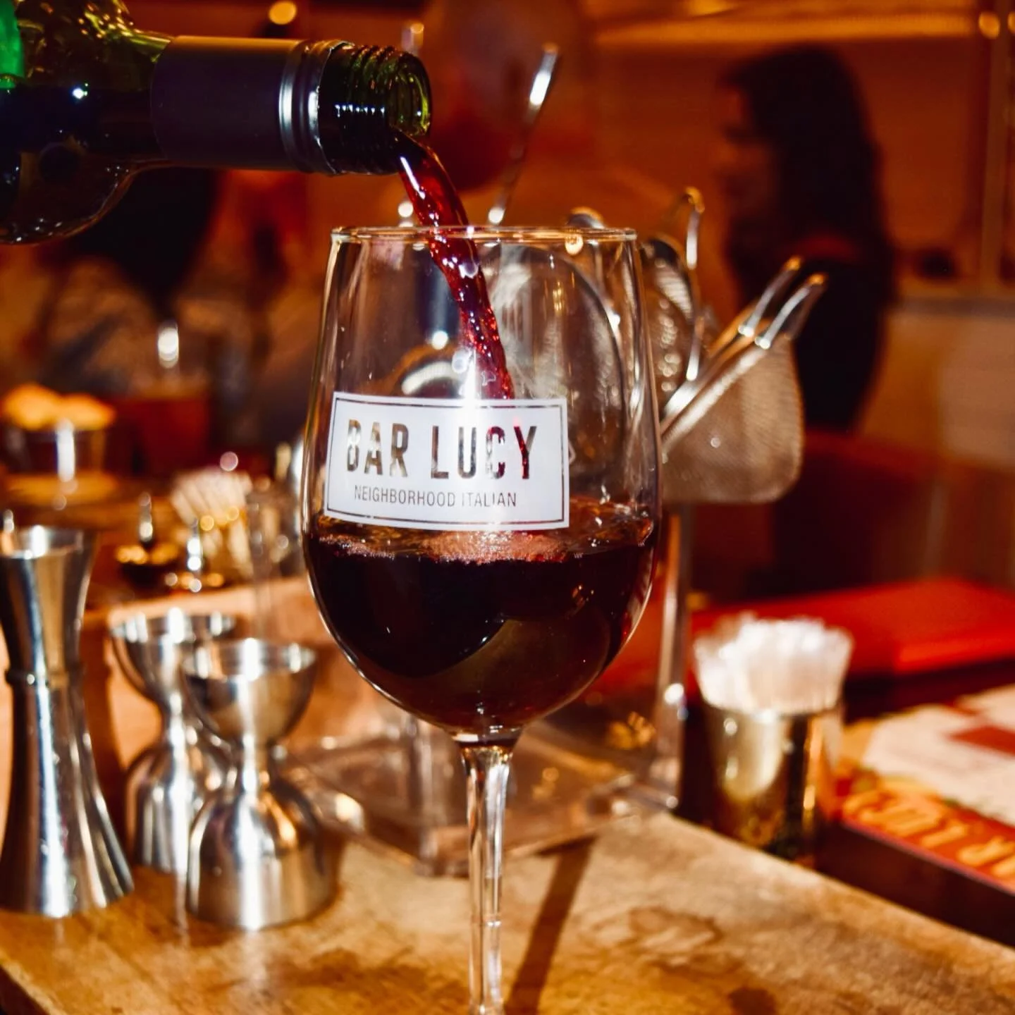 It&rsquo;s Friday! Happy hour 3-6 + half off glasses of wine after 9 tonight❤️&zwj;🔥