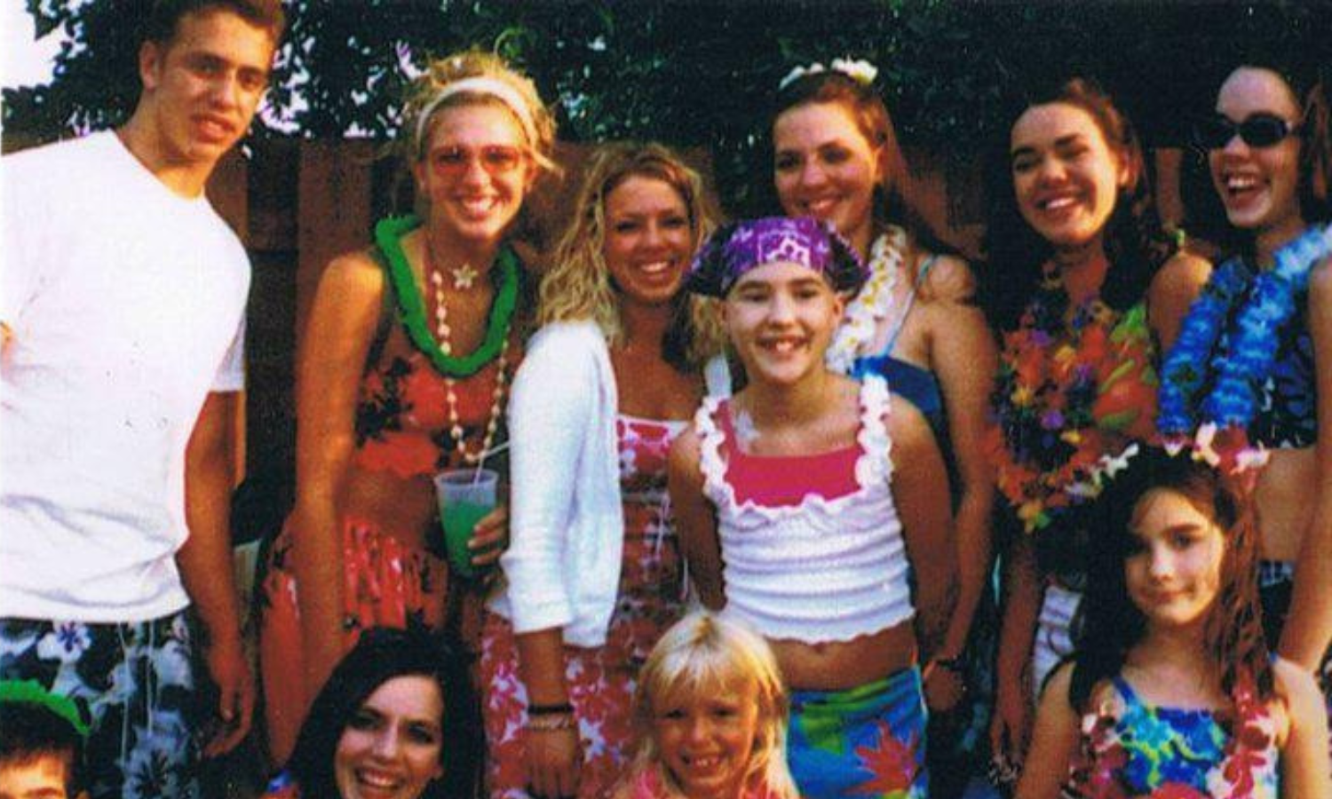 Brittany, Stephanie, and family