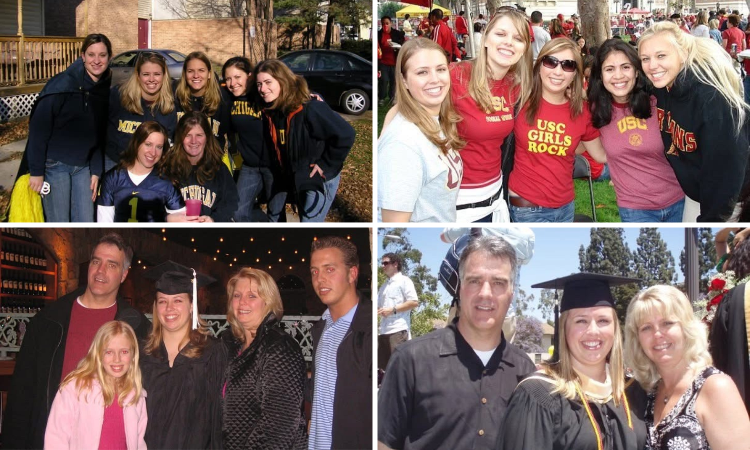 Brittany at the University of Michigan and the University of Southern California
