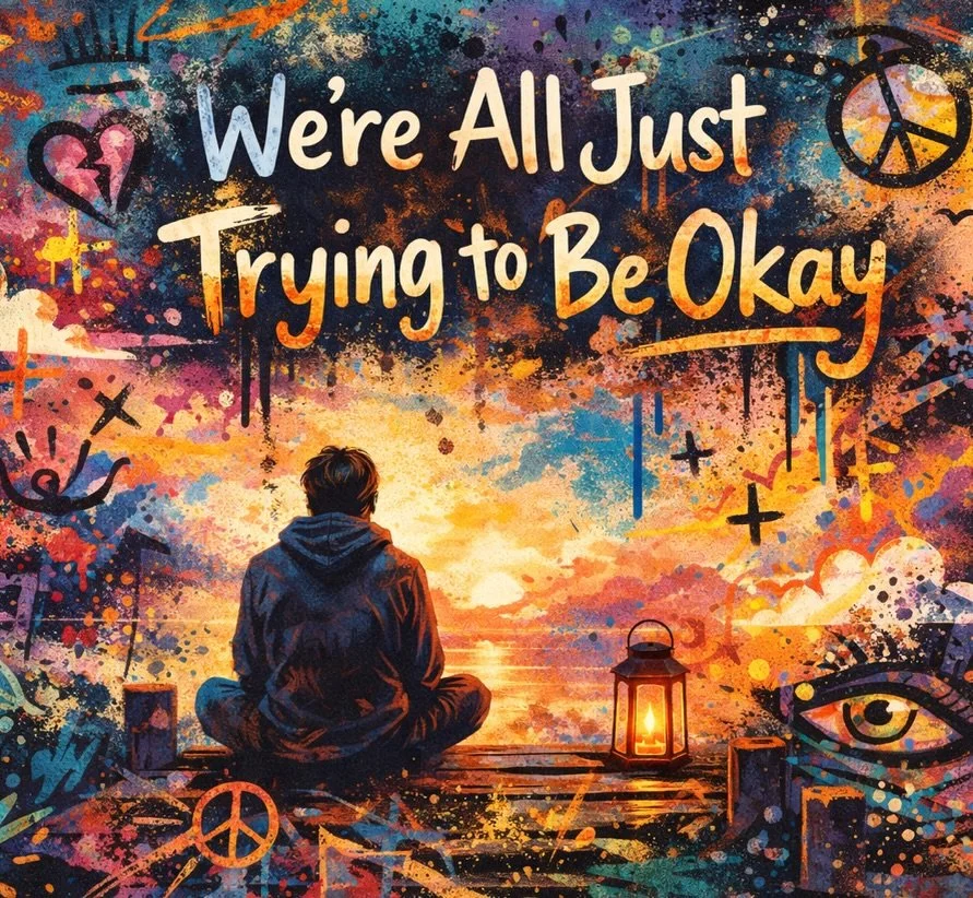 We live in a world that rewards pretending we are fine, but on the inside&hellip; most of us are quietly negotiating with life

New Blog &ldquo;We&rsquo;re all just trying to be okay&rdquo; 👉link in BIO