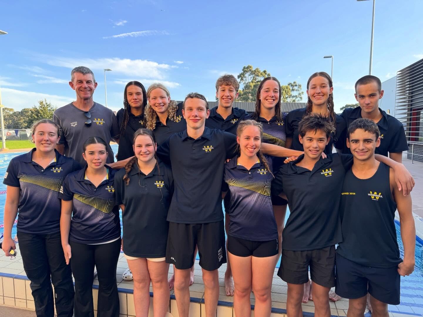Meet our 2026 Nationals squad!💙💛

A record twelve of our swimmers have qualified for the Australian Age Swimming Championships on the Gold Coast this April!

It&rsquo;s difficult to overstate the achievement of qualifying for the national swimming 