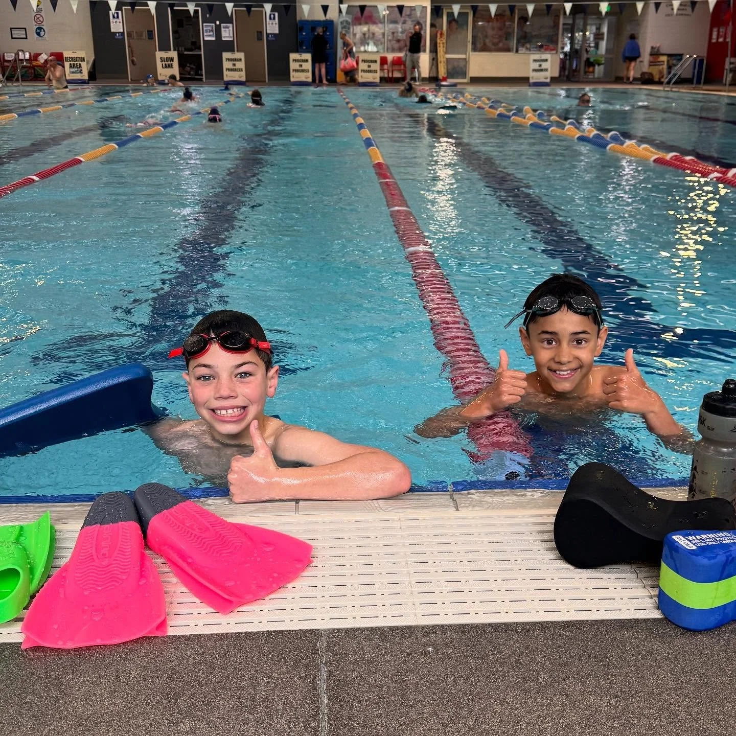 In the last week of the school holidays, our Competition Squad swimmers took on &ldquo;Challenge Week&rdquo;. 

With extra sessions added, the kids got a feel for a heavier workload, as well as bonding through the shared experience of a tough week of