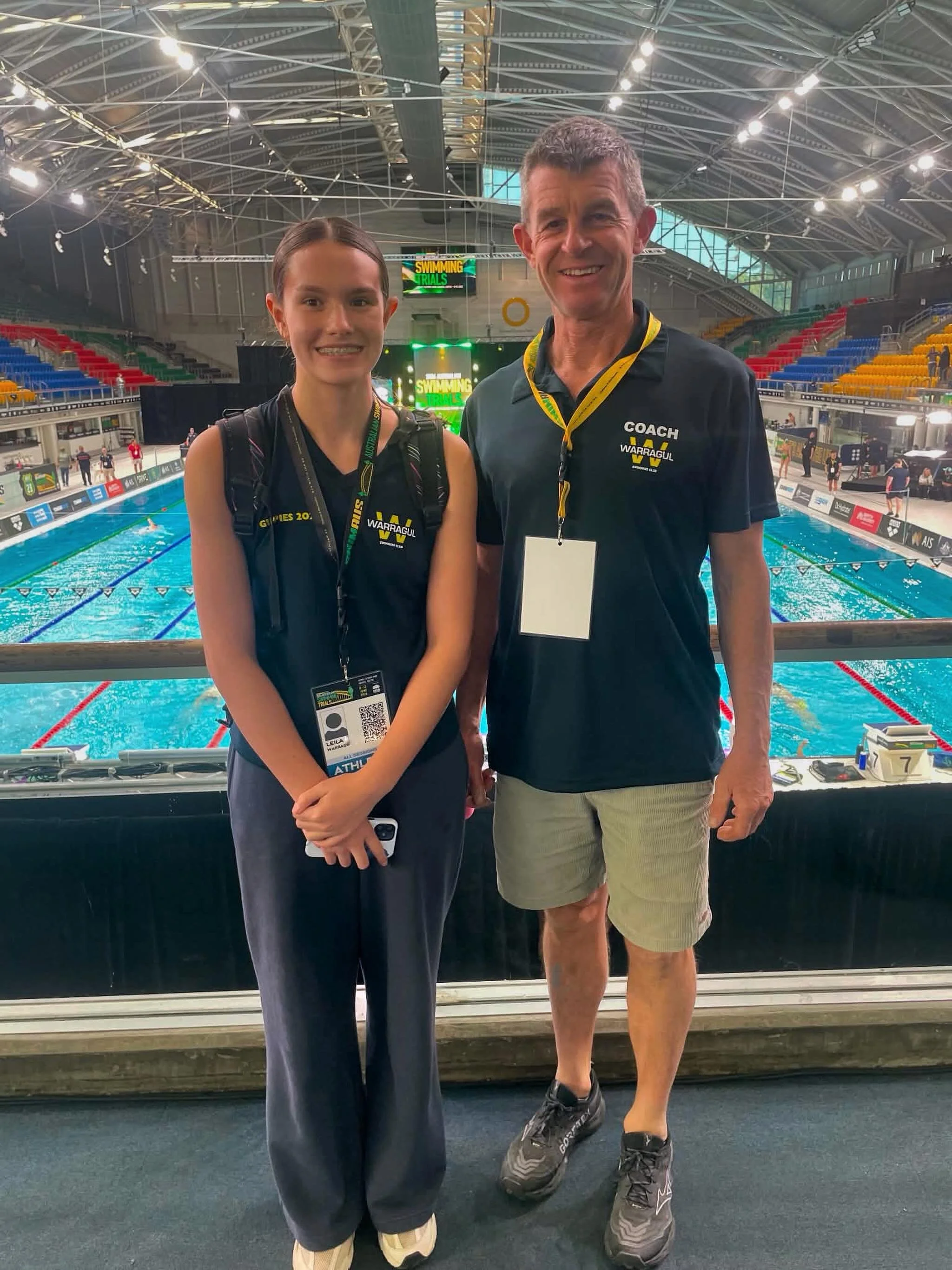 Our very own Leila is in Sydney this weekend for the Commonwealth Games selection trials!

It&rsquo;s a fantastic achievement for Leila to be competing at this level at only 14 years of age.

Leila is swimming in the 50m backstroke from 12.25pm on Mo
