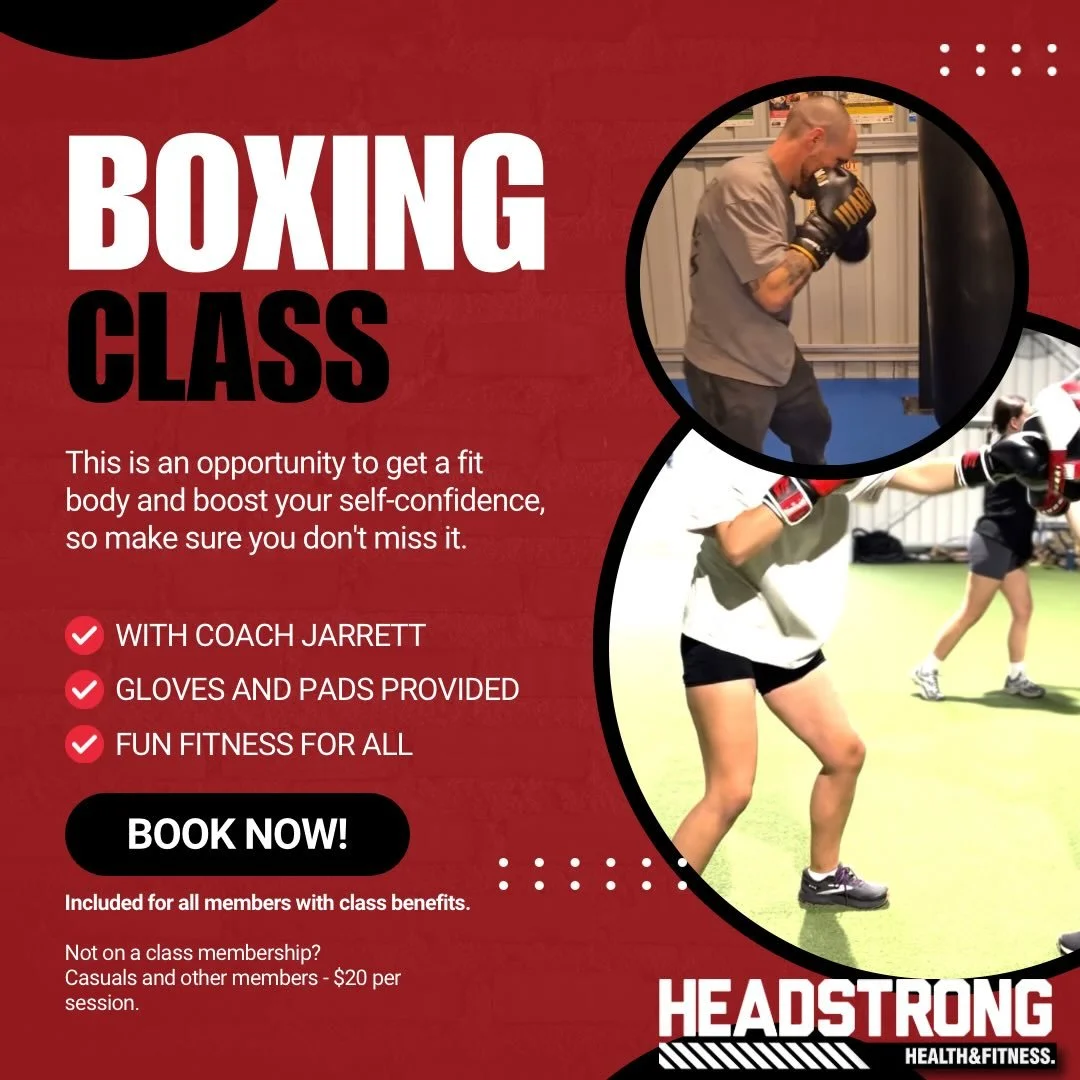🥊 Boxing is BACK with Coach Jarrett!

✅ Now a permanent class
🕠 Fridays | 5:30pm

📅 Starting Friday 9th (weather dependent due to extreme heat)
Also running Friday 23rd &amp; 30th 
No class on the 16th. 

👉 Members: Book your spot via the GymMast
