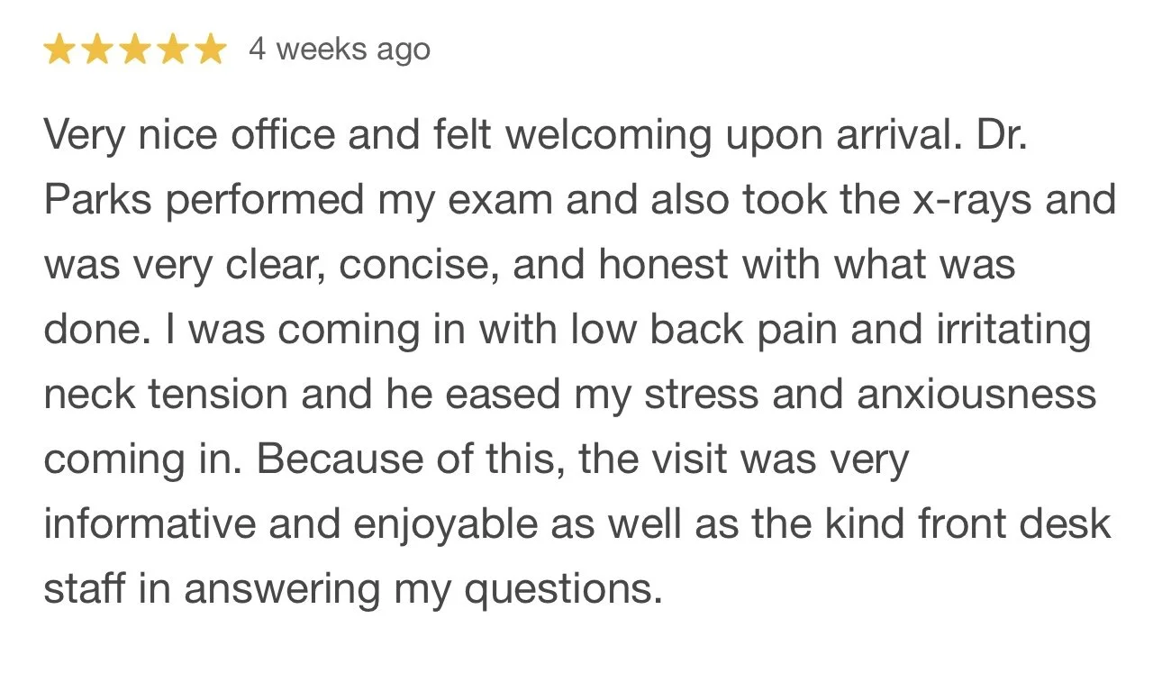 Five star review with four weeks ago timestamp, no image visible.