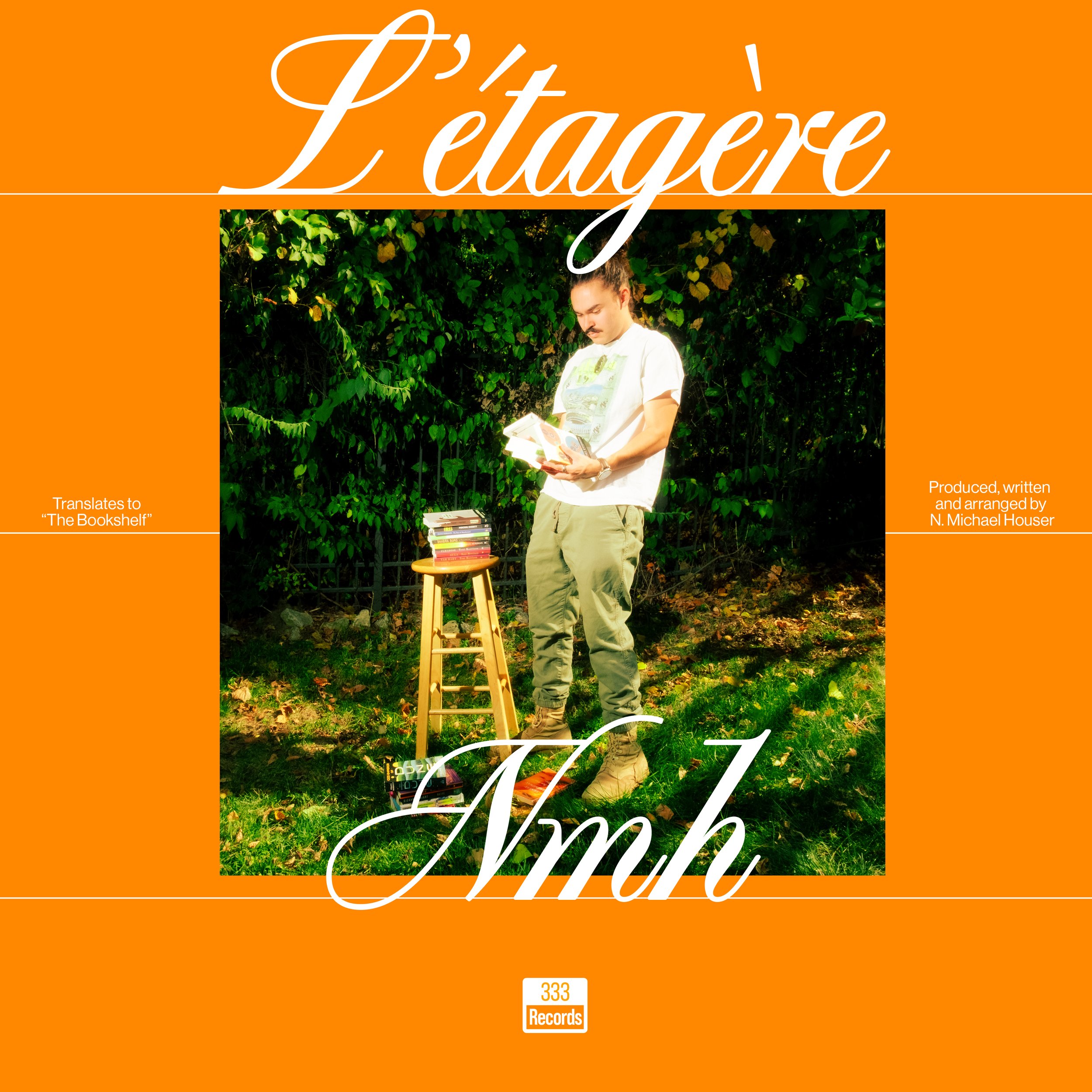 "L'étagère," NMH's newest album based upon his favorite literature. Shot and designed by Evan Johnson.