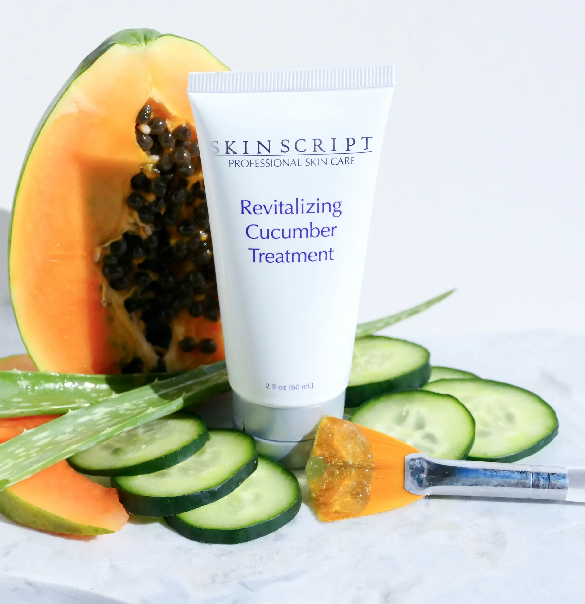 Revitalizing Cucumber Treatment