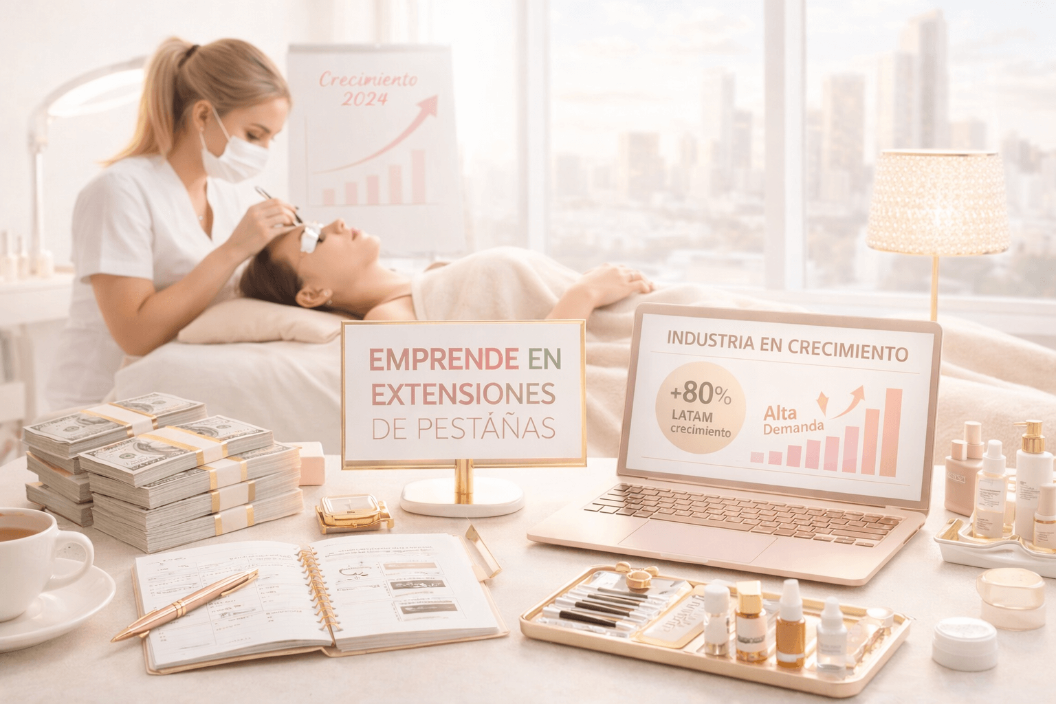 5 Razones poderosas para comenzar tu negocio en extensiones de pestañas hoy.✨