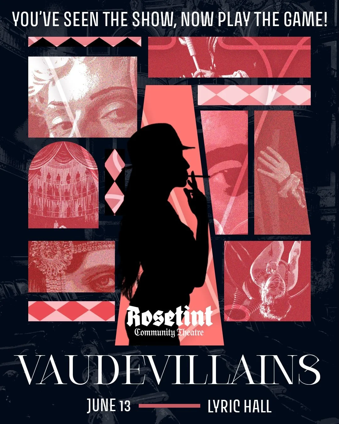 Rosetint is casting 20 players for Vaudevillains: a Traitors-inspired night of strategy, deception, and immersive theatre at Lyric Hall.
Step into a 1920s vaudeville world of secrets, cocktails, and controlled chaos&hellip; not everyone is who they s