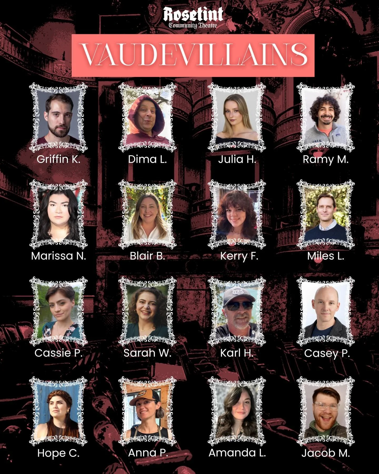 MEET THE PLAYERS

Trust no one. Especially these people. These brave souls have volunteered to play in our game, where they&rsquo;ll navigate alliances, deception, challenges, and murder. Who will make it to the end? 🏆

Immerse yourself in a night o
