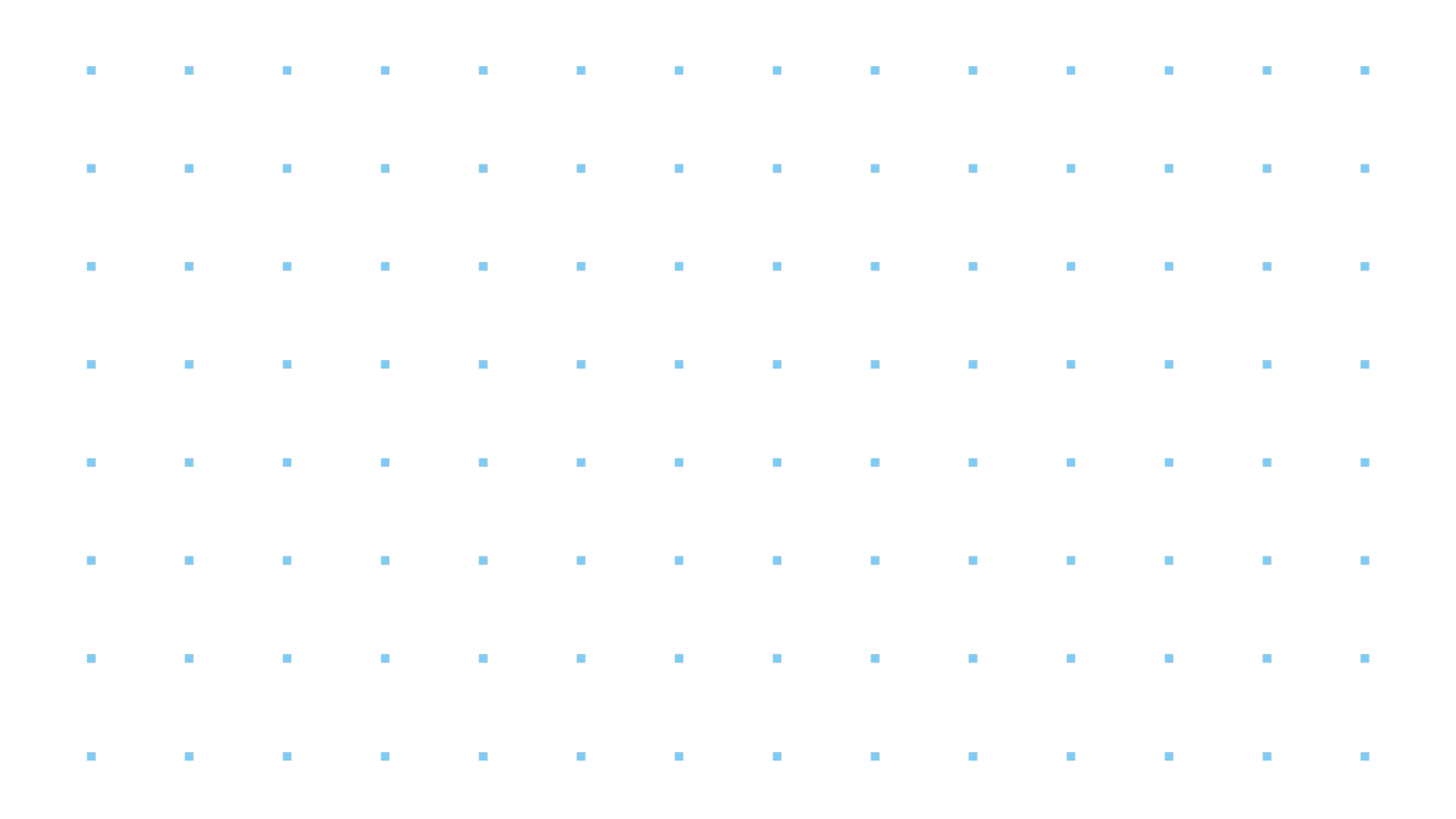 Black grid with blue dots at intersections, labeled axes from 0 to 60 in increments of 10, with the y-axis labeled from 0 to 12, titled 'Diffusion coefficient (units)'.