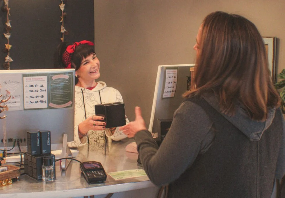 Our favorite holiday tradition, gifting our clients a little something as a thank you for trusting us with your hair. If you&rsquo;re a Starling client, your gift is waiting for you at the front desk.

Swing by during business hours to pick it up, gi