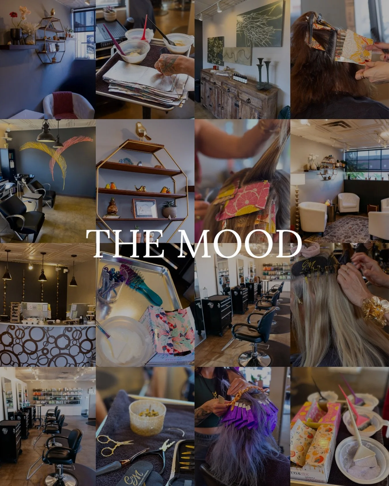 Some days it&rsquo;s about the feeling when you walk through the door.

The music is on, color is being mixed, foils are folded with care, extensions are stitched in strand by strand. Light comes through the windows and the whole space feels calm, cr