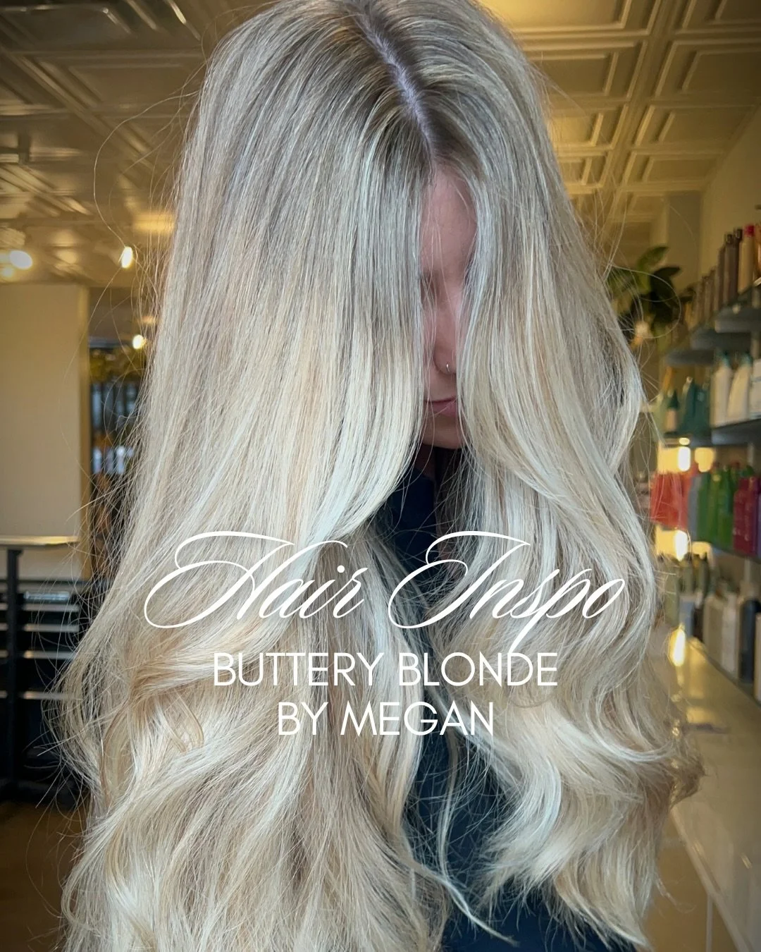 This buttery blonde by Megan is the ultimate hair inspiration! We are completely obsessed with this bright, creamy blend and those gorgeous, voluminous waves. Ready to lighten up your locks for the season? ✨ Tap the link in our bio to book your next 