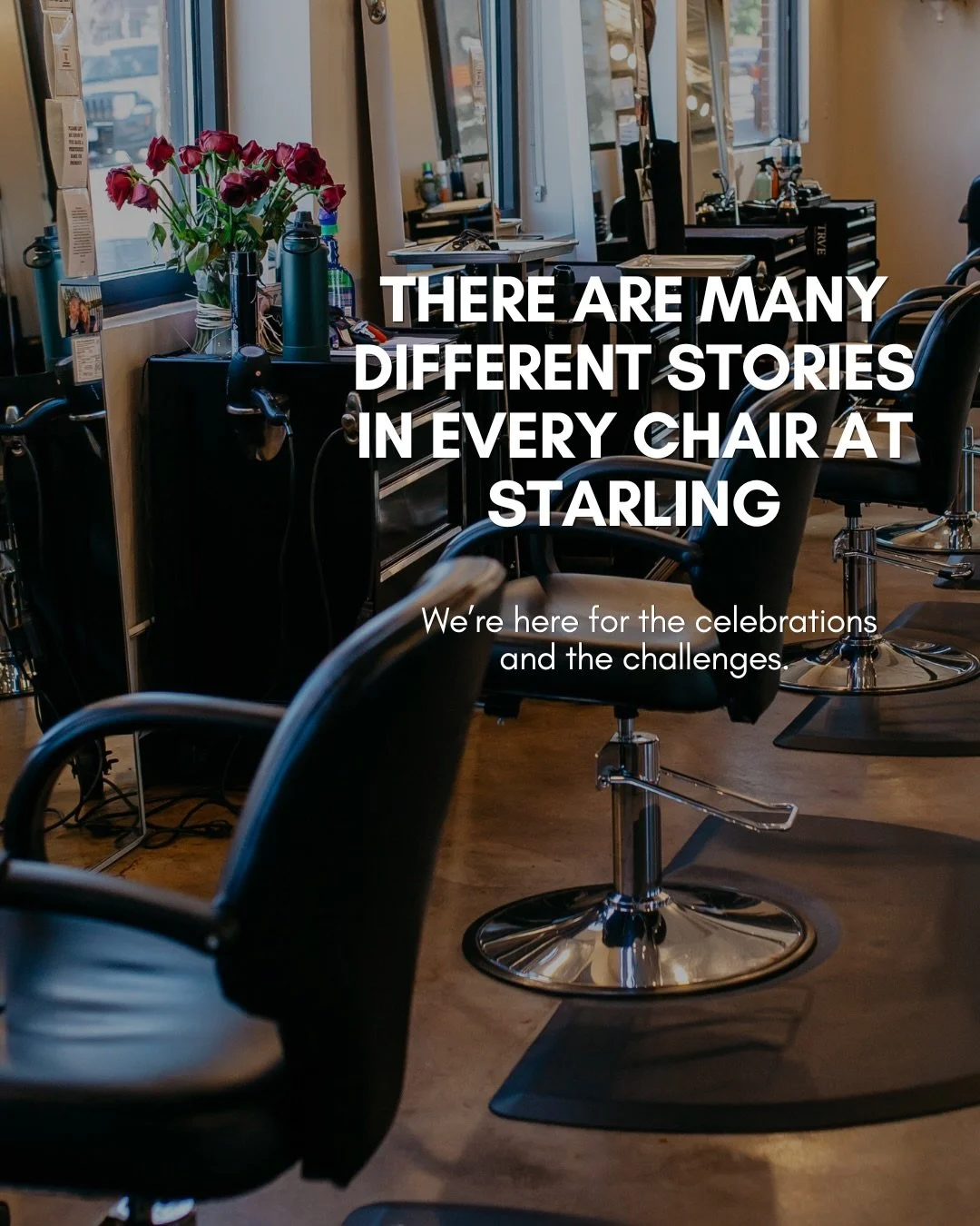 Every chair holds a different story. Some days it&rsquo;s a celebration. Some days it&rsquo;s just getting through.

Whatever brings you in, we&rsquo;re glad you&rsquo;re here.