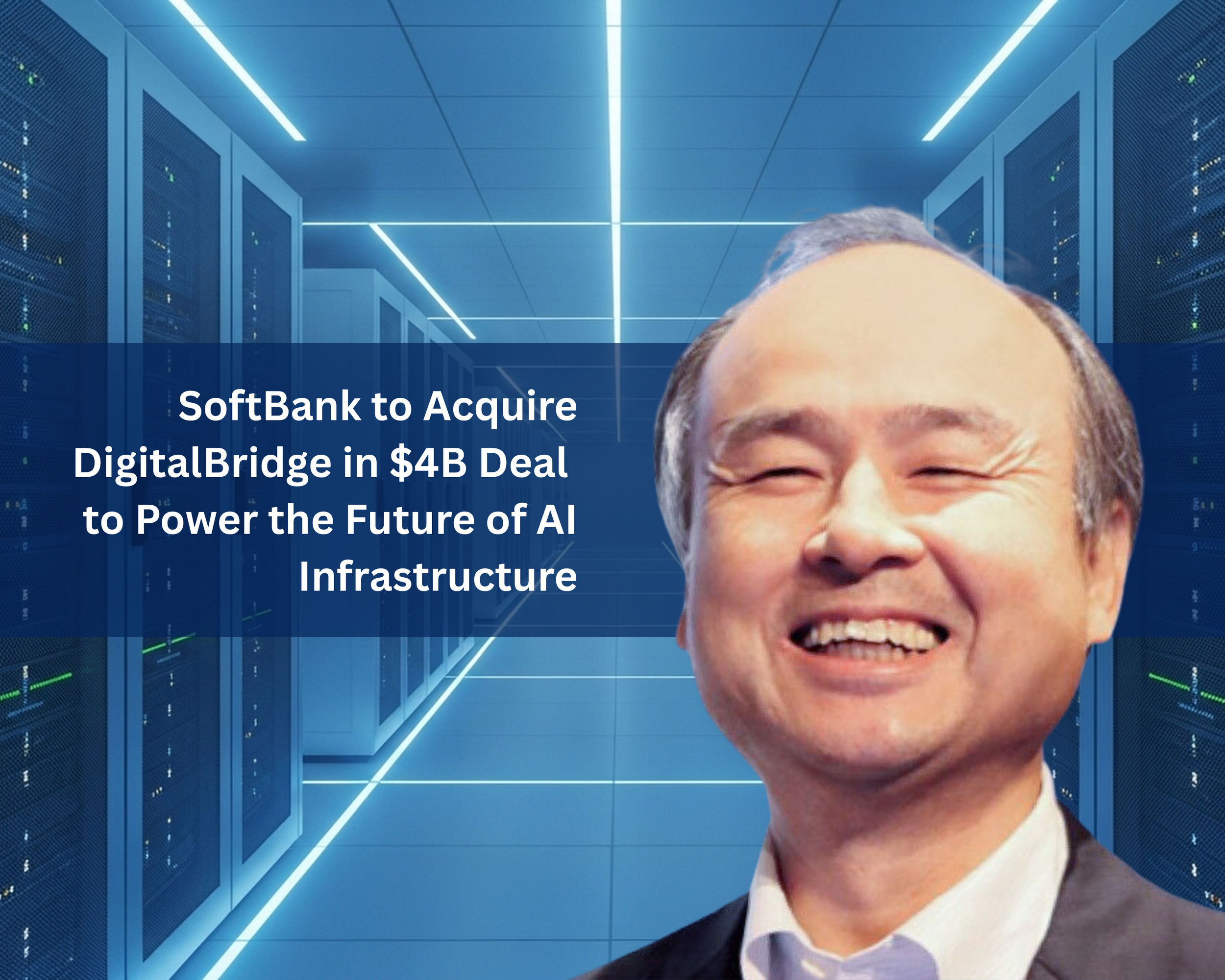 SoftBank to Acquire DigitalBridge in $4B Deal to Power the Future of AI Infrastructure