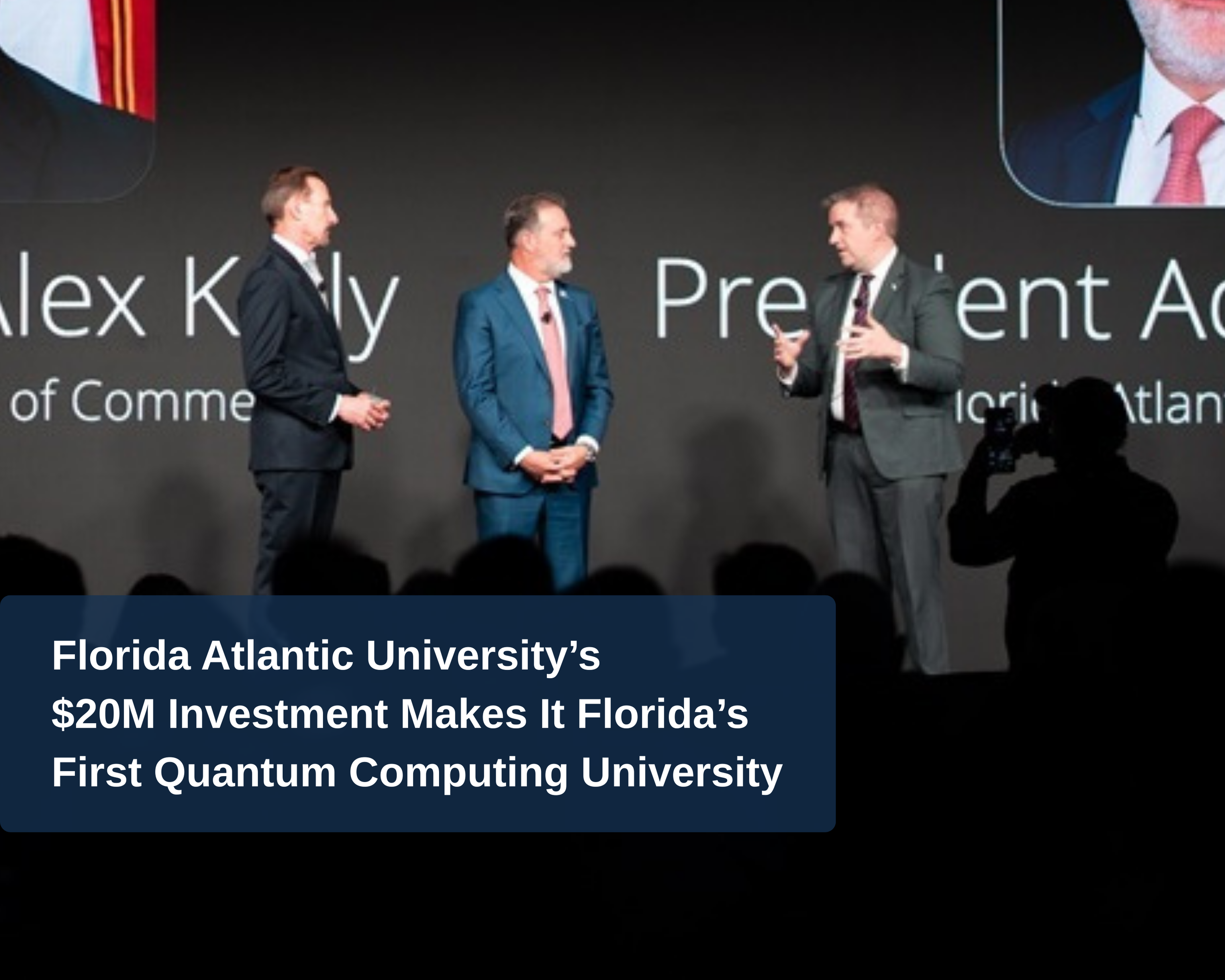 FAU’s $20M Investment Makes It Florida’s First Quantum Computing University