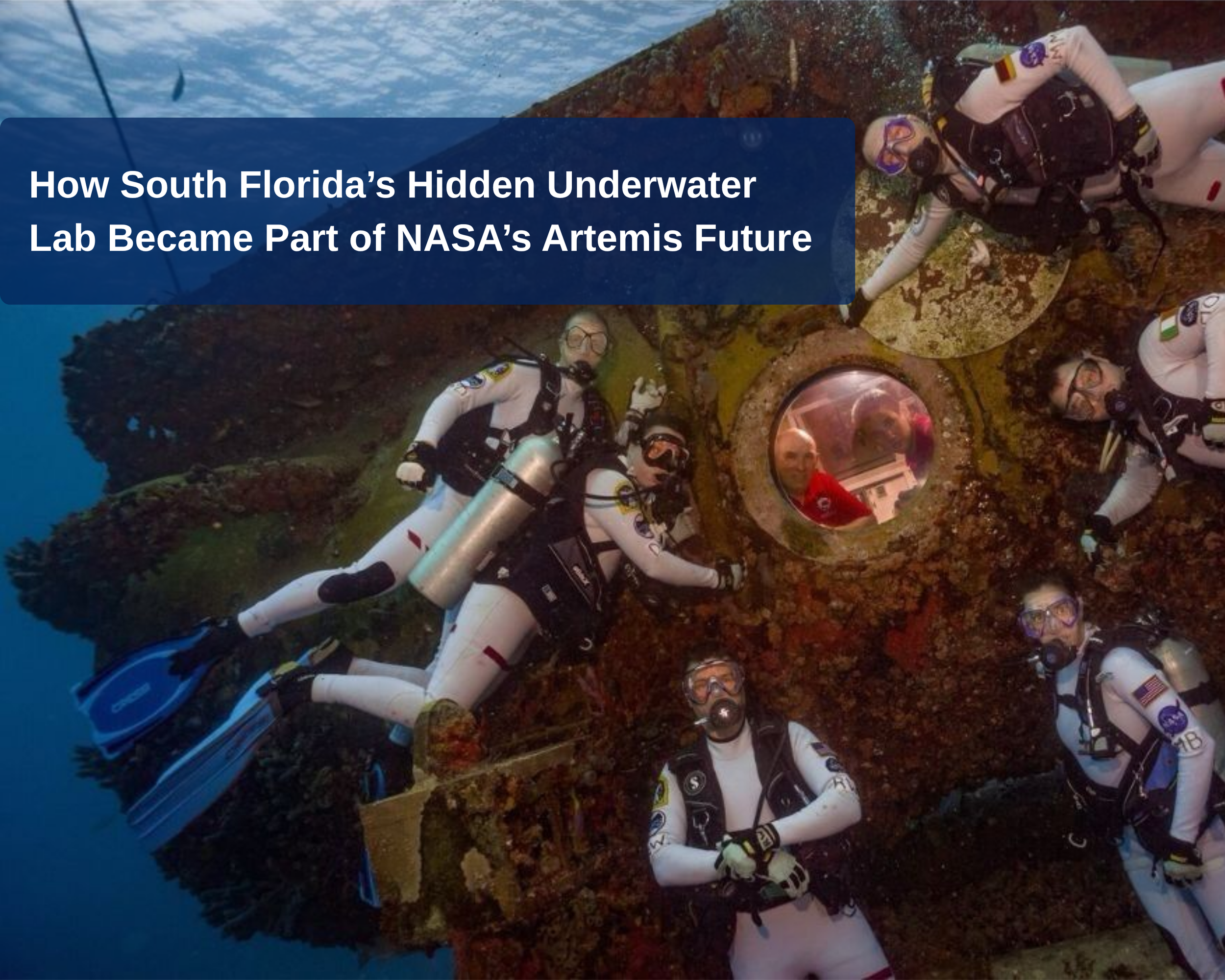 How South Florida’s Hidden Underwater Lab Became Part of NASA’s Artemis Future
