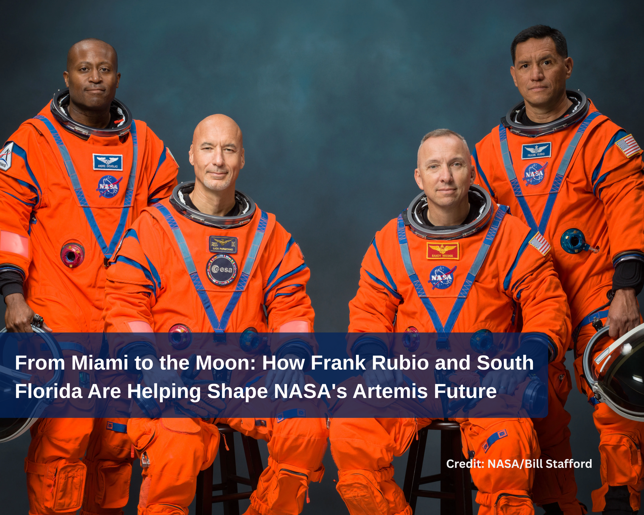 From Miami to the Moon: How Frank Rubio and South Florida Are Helping Shape NASA's Artemis Future
