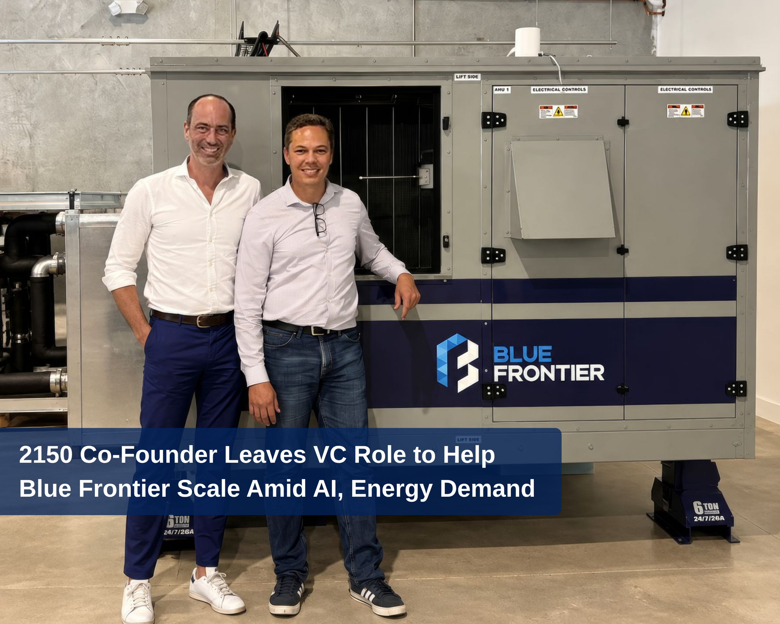 2150 Co-Founder Christian Hernandez Gallardo Leaves VC Role to Help Scale Boca Raton-Based Blue Frontier