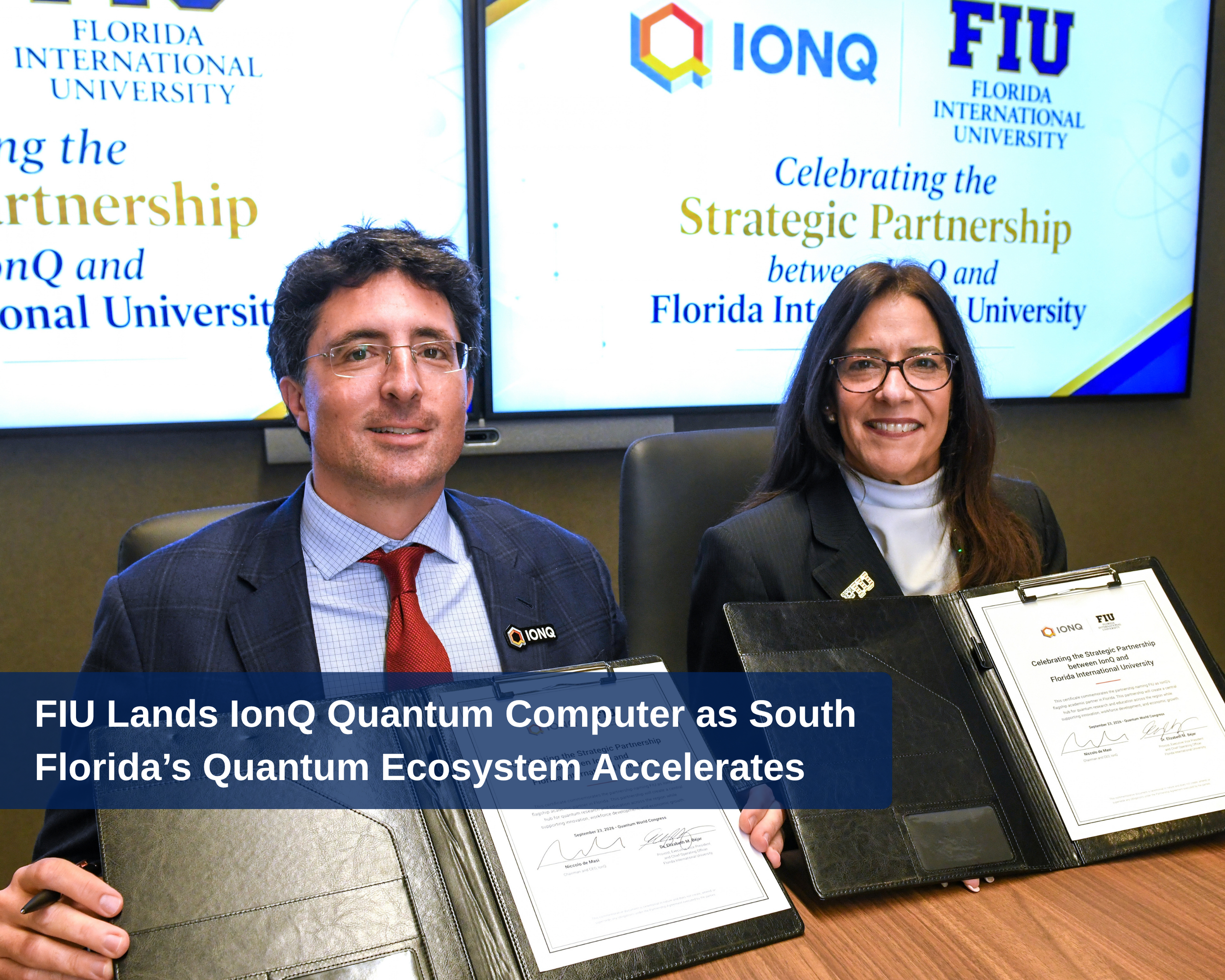 FIU Lands IonQ Quantum Computer, Bringing Advanced Quantum Computing to Miami