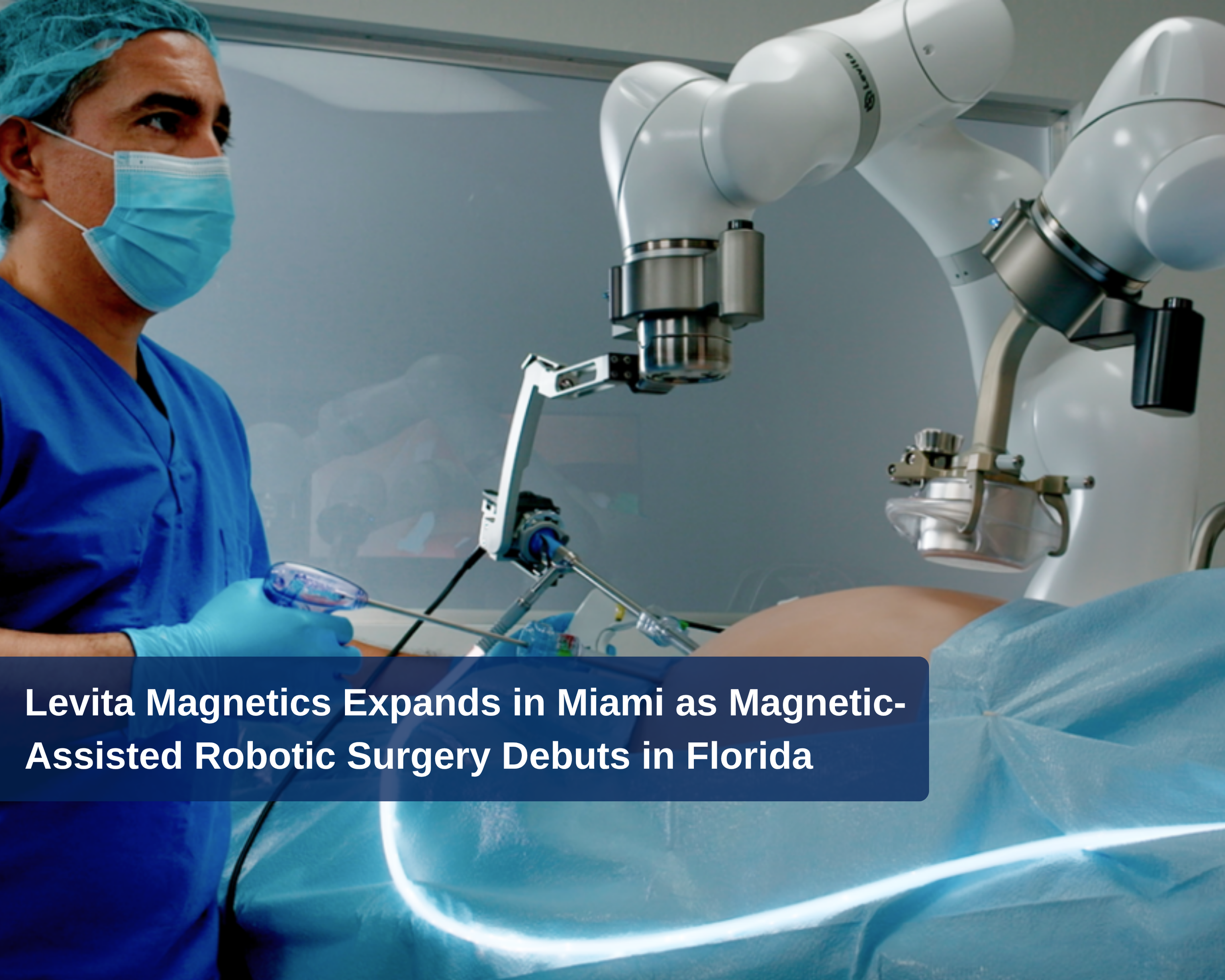Levita Magnetics Expands in Miami as Magnetic-Assisted Robotic Surgery Debuts in Florida
