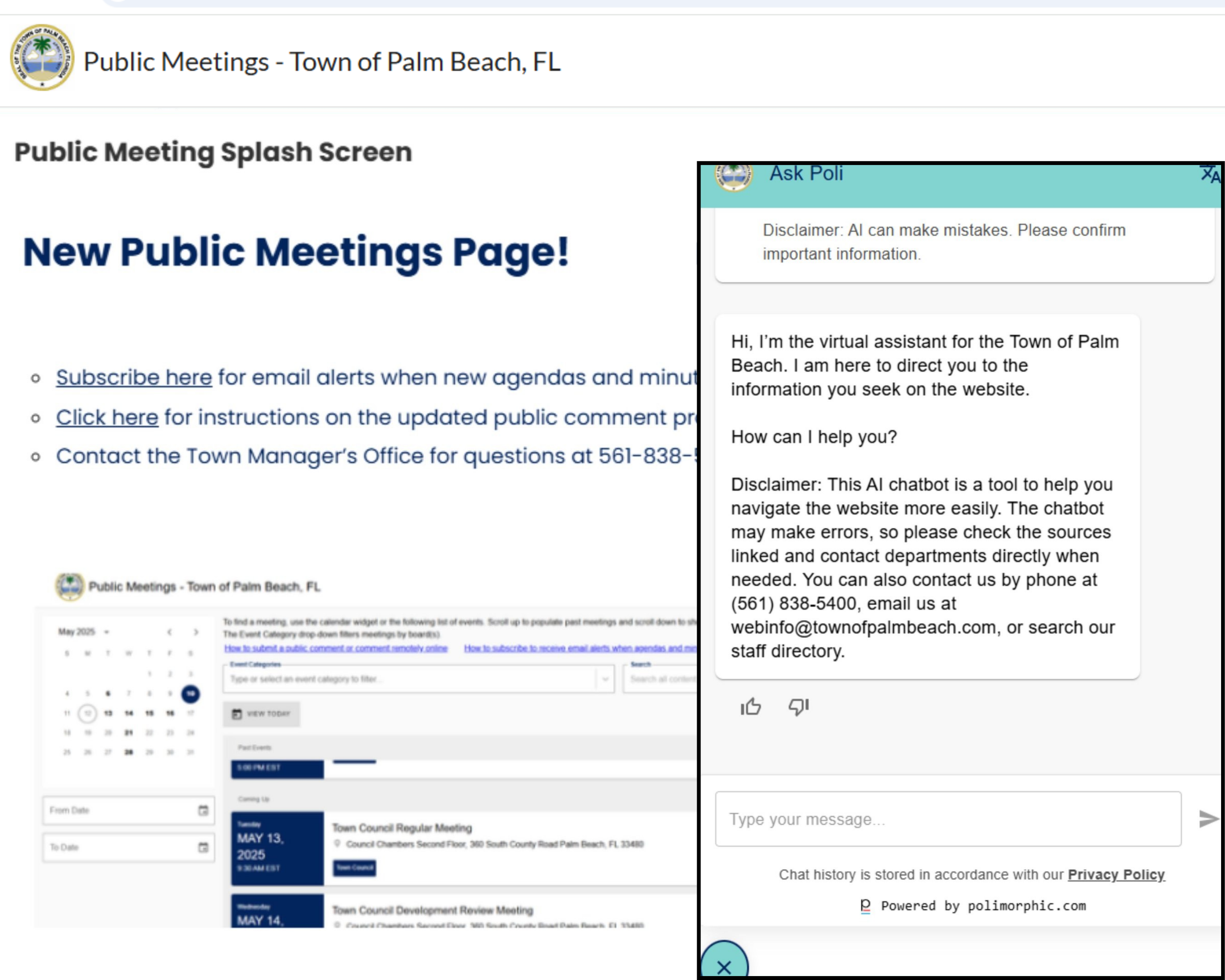 Inside Palm Beach's AI Strategy: How 'Ask Poli' is Modernizing Local Government Operations