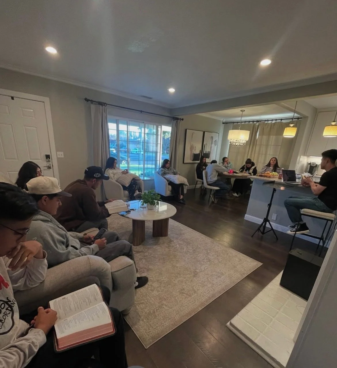 Strong Tower Pentecostal Church at one of their home groups session.