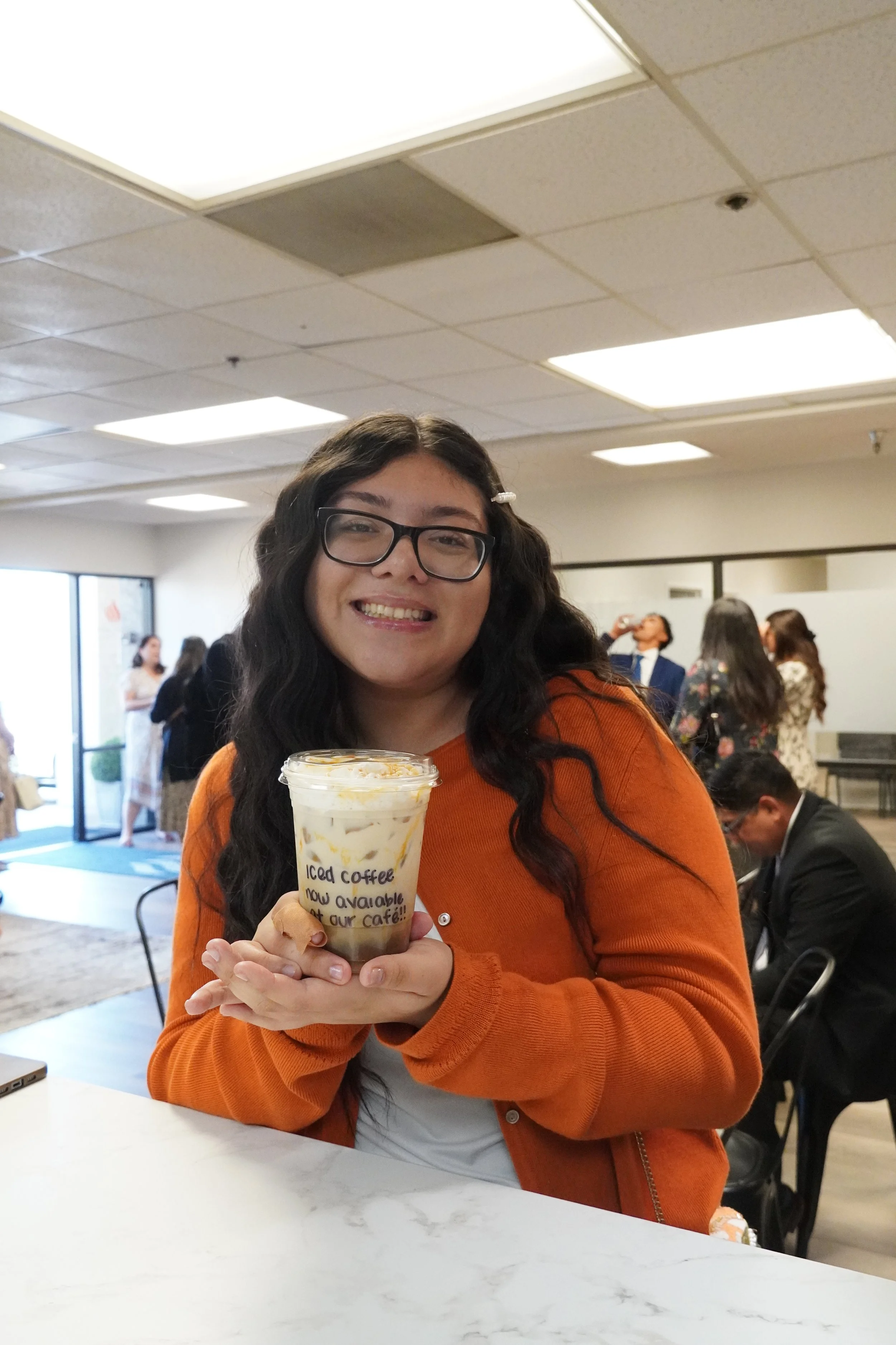 Joyful church community gathering at Strong Tower Pentecostal Church