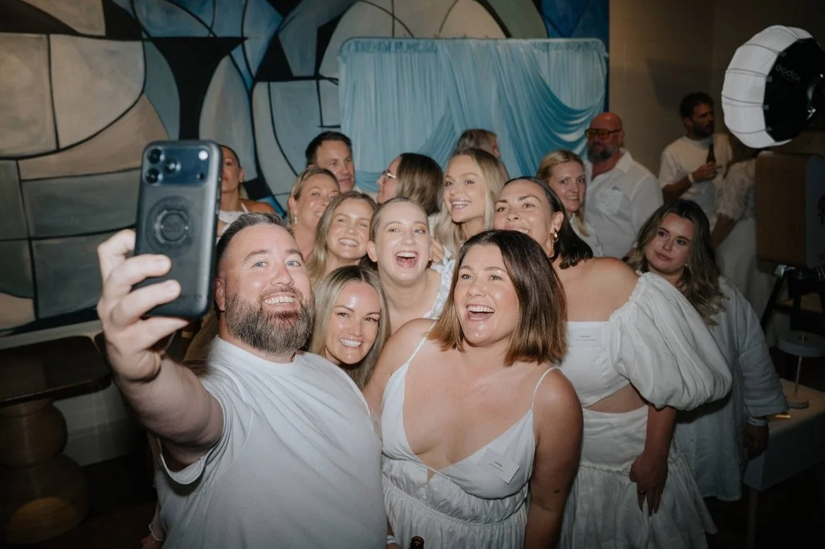 Find an industry you love.
Find the people who love it just as much.
Add a whole lot of laughs, late nights and big dreams.

And bam, you have an irreplaceable community.

So lucky to be surrounded by such good humans in this little wedding world of 