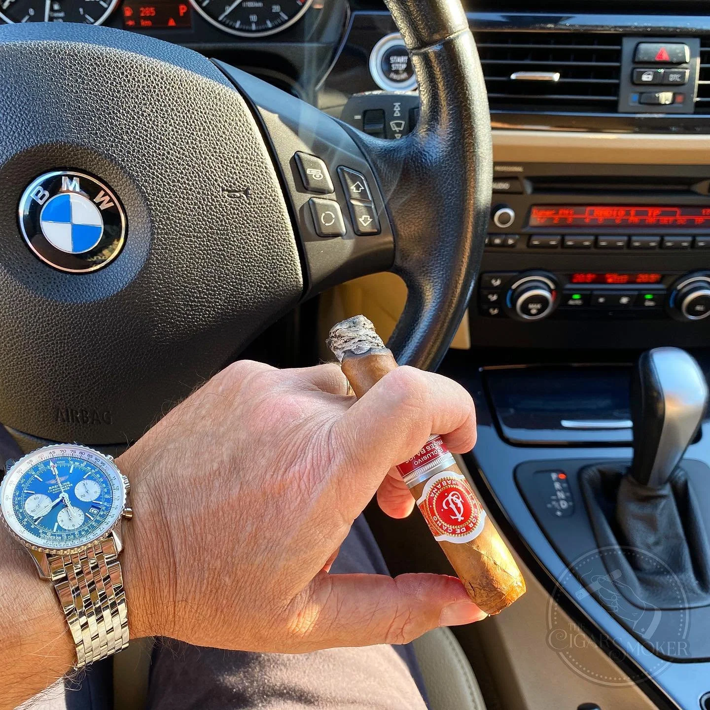 Cigar in car.jpg