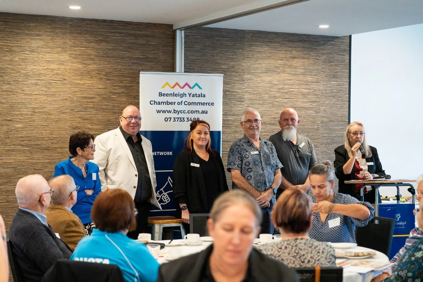 What a privilege to host Friday's Beenleigh Yatala Chamber of Commerce Business Breakfast.
Over 70 local business owners, professionals, and community leaders in one room &mdash; the energy was something else. Real conversations, real challenges, rea