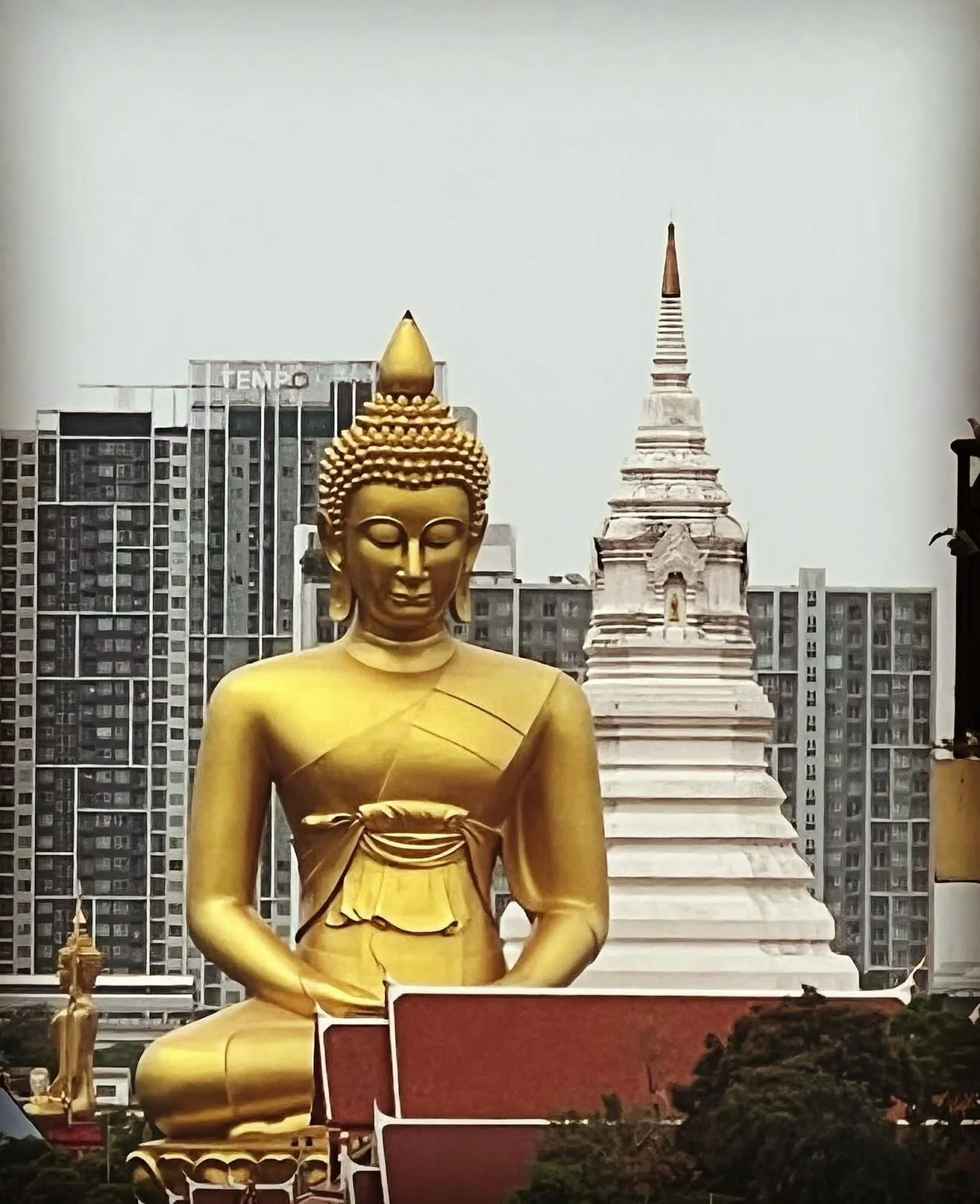 3 photos.

I didn&rsquo;t move.

I didn&rsquo;t change my angle.

I simply zoomed out.

And somehow, the entire image changed.

Nothing in the photograph changed.

The Buddha didn&rsquo;t move.

The city didn&rsquo;t suddenly appear.

The buildings w