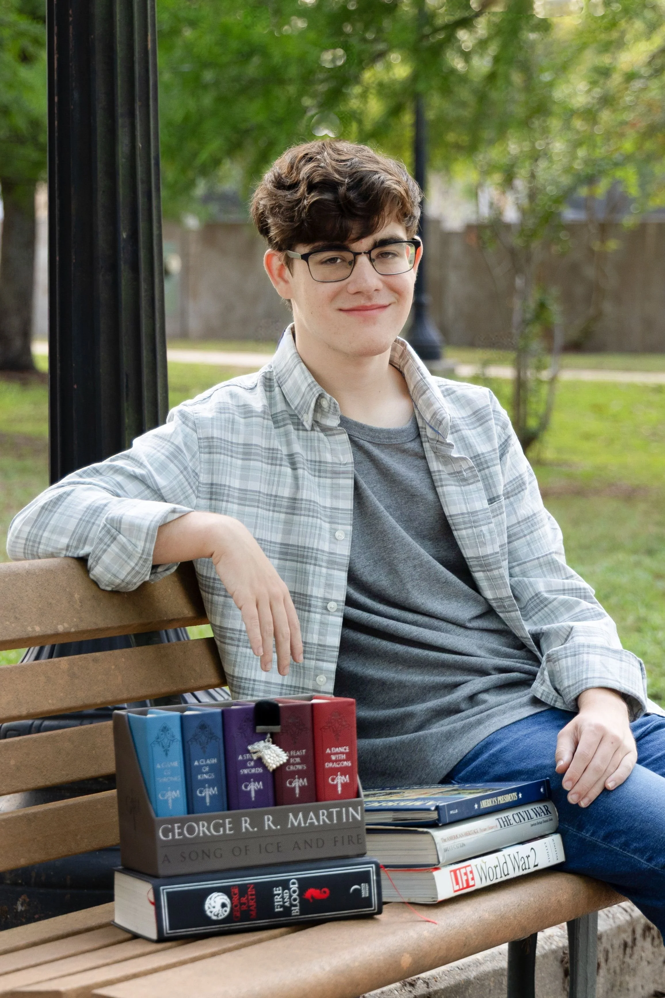 Celebrating Eli: Class of 2025 Senior Portraits, Milton Riverwalk, FL