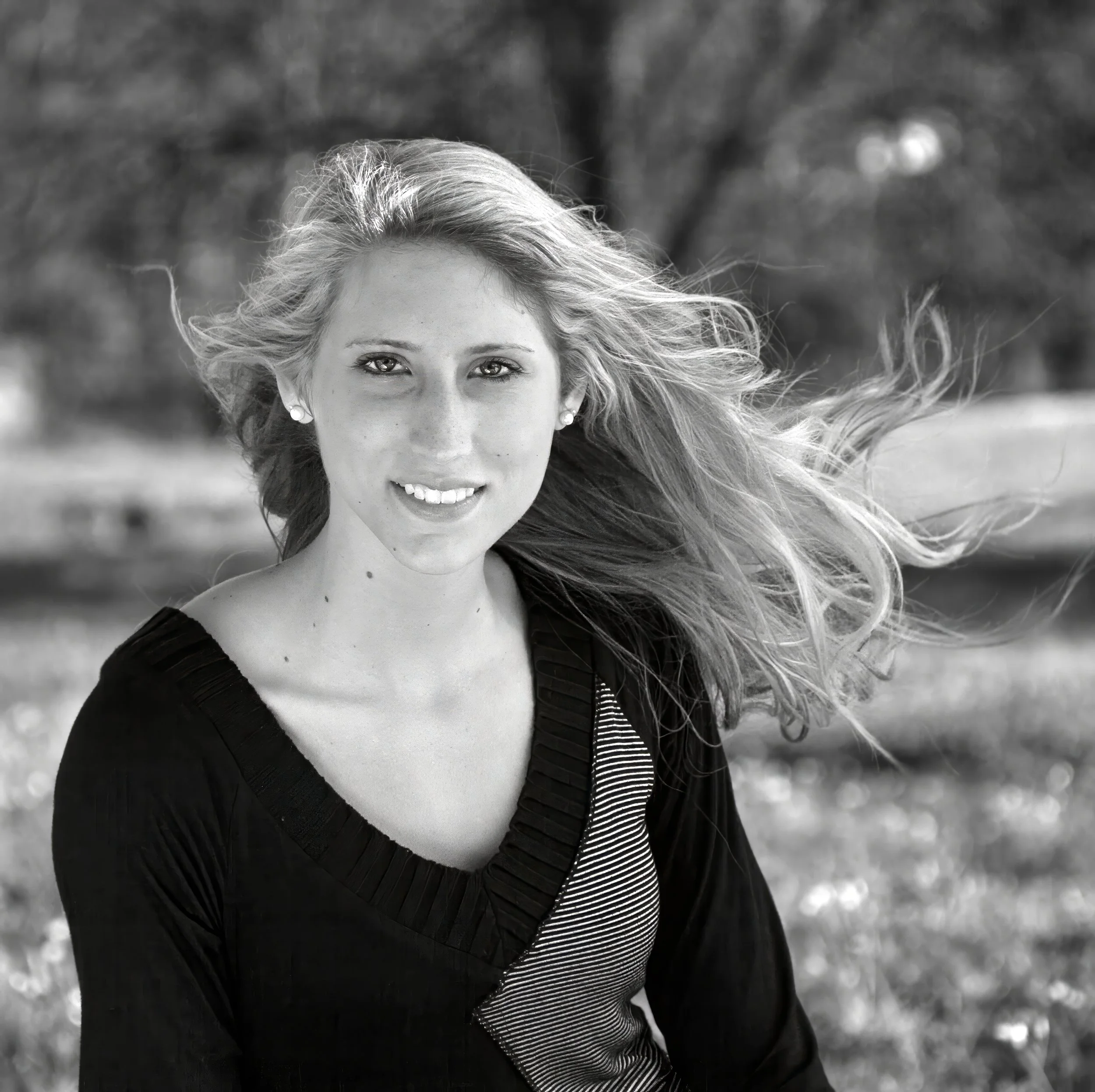 Model in the golden hour light Pace, FL