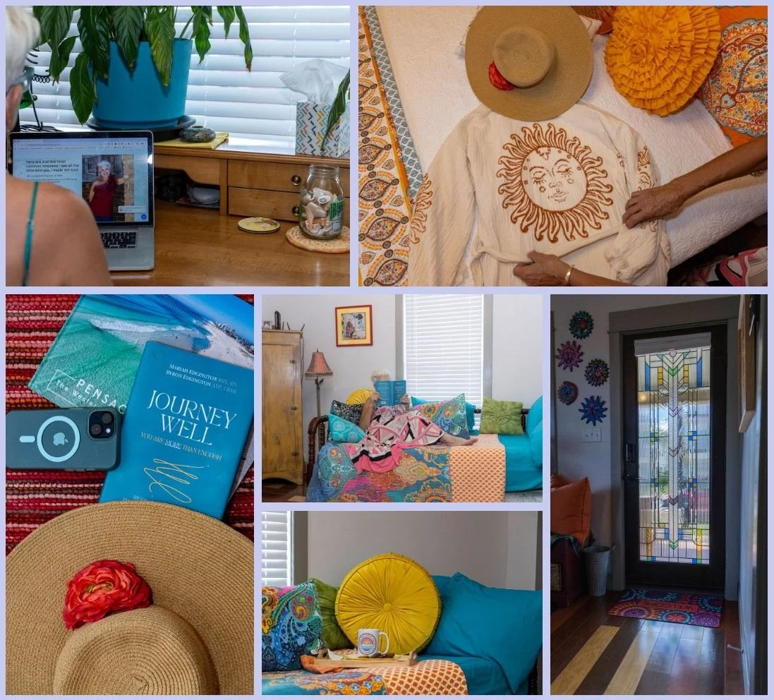 Pensacola Cathy Griffin AirBnB Branding Collage
