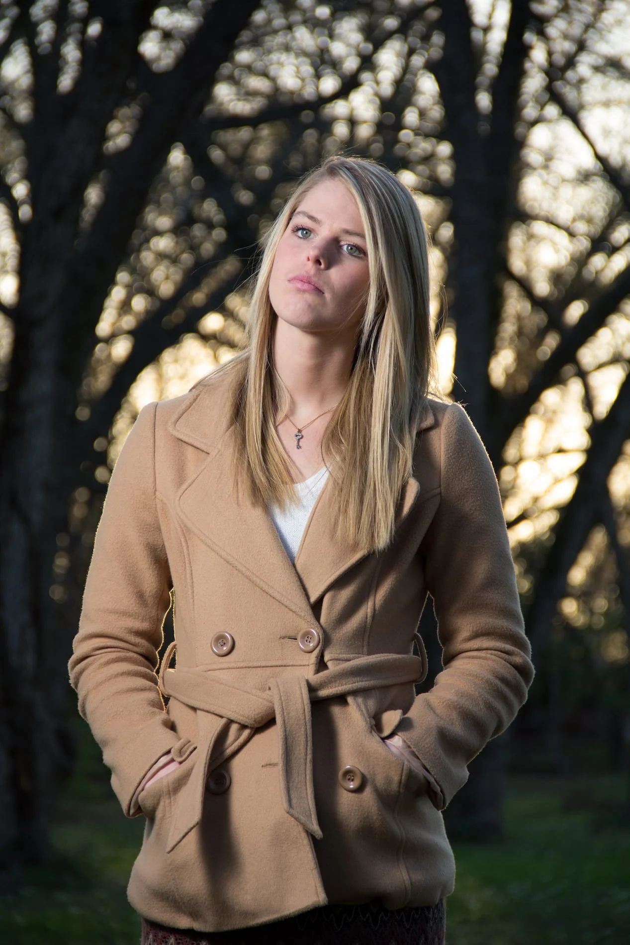 Senior Girl modeling natural light portrait Pensacola Florida