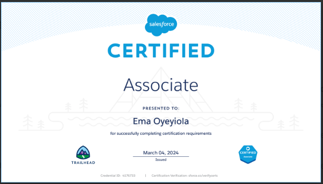 Salesforce Certified Associate