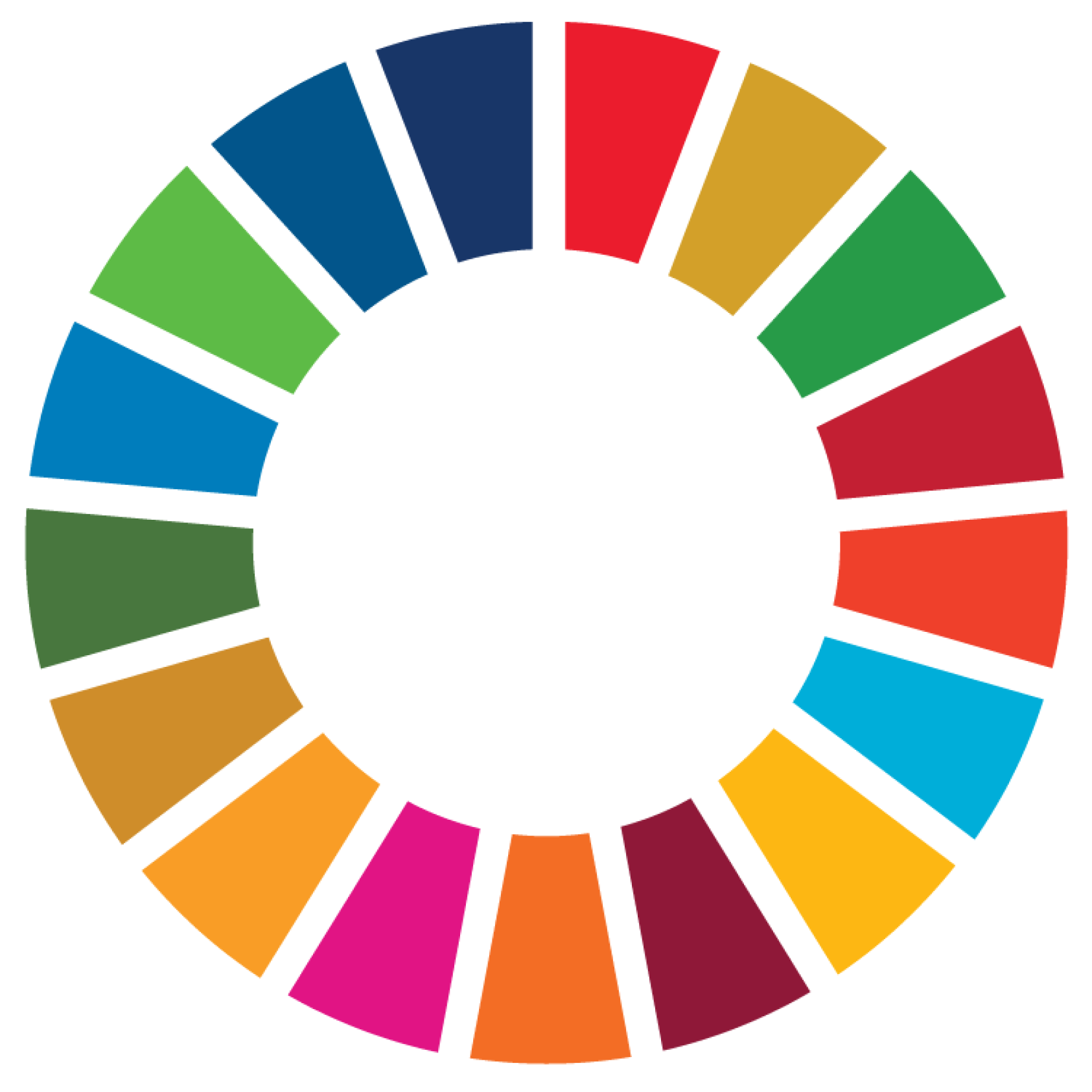 Colorful 3D pie chart with various segments in red, blue, green, yellow, pink, orange, and maroon, representing data proportions.