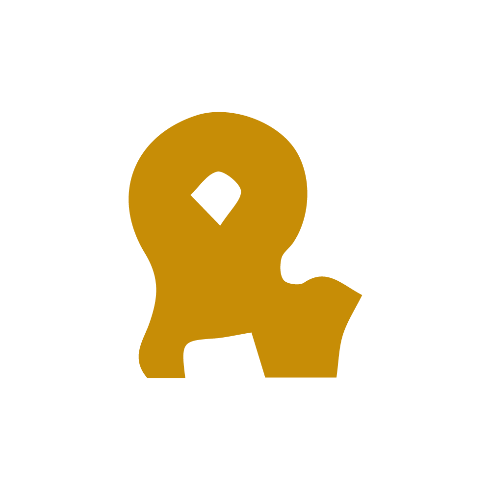 Stylized gold letter 'R' with instructional icons in the center and text that says 'The letter R, with position, sound and examples'.