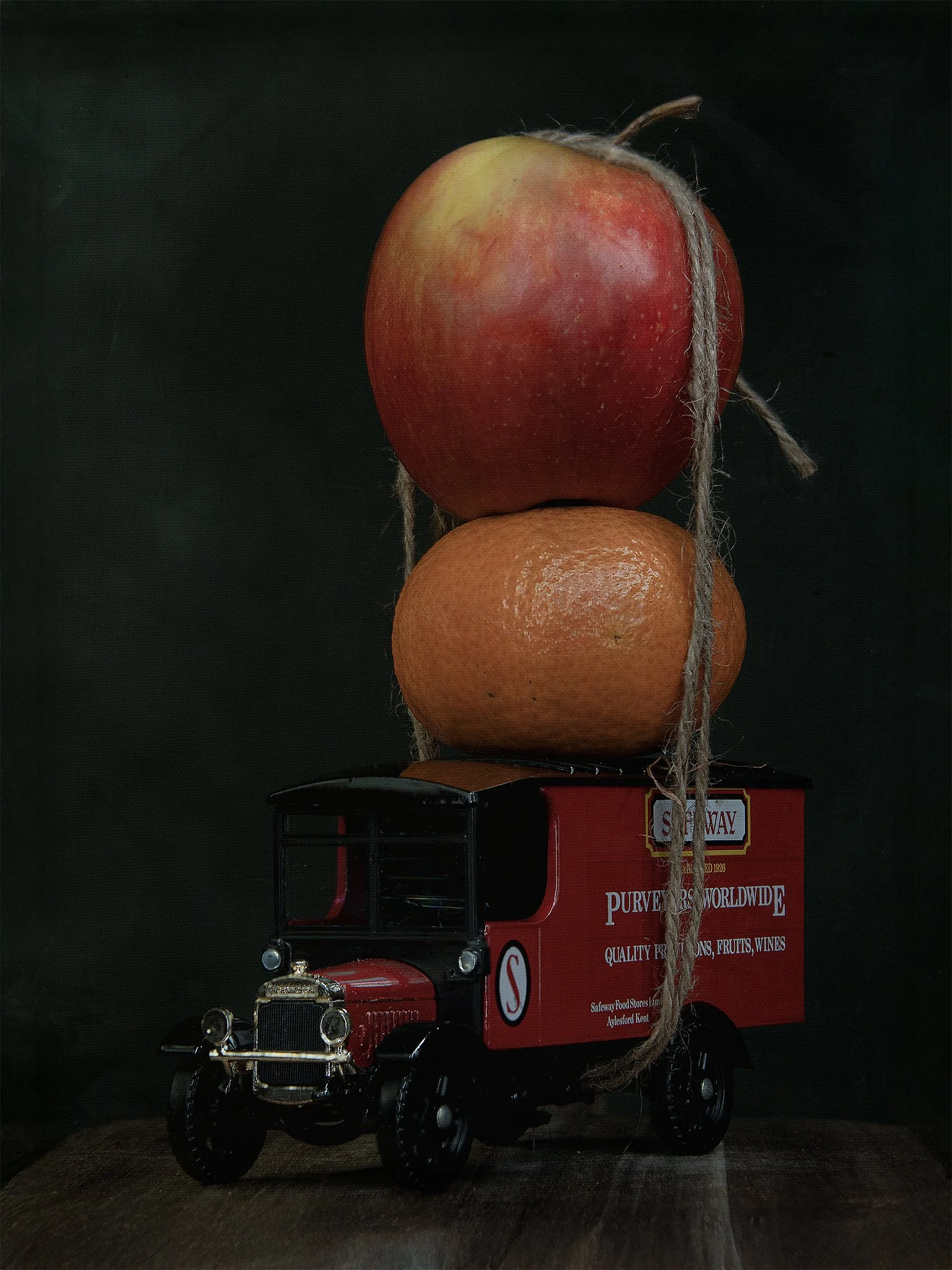 Light painting, but in Harold Ross style.