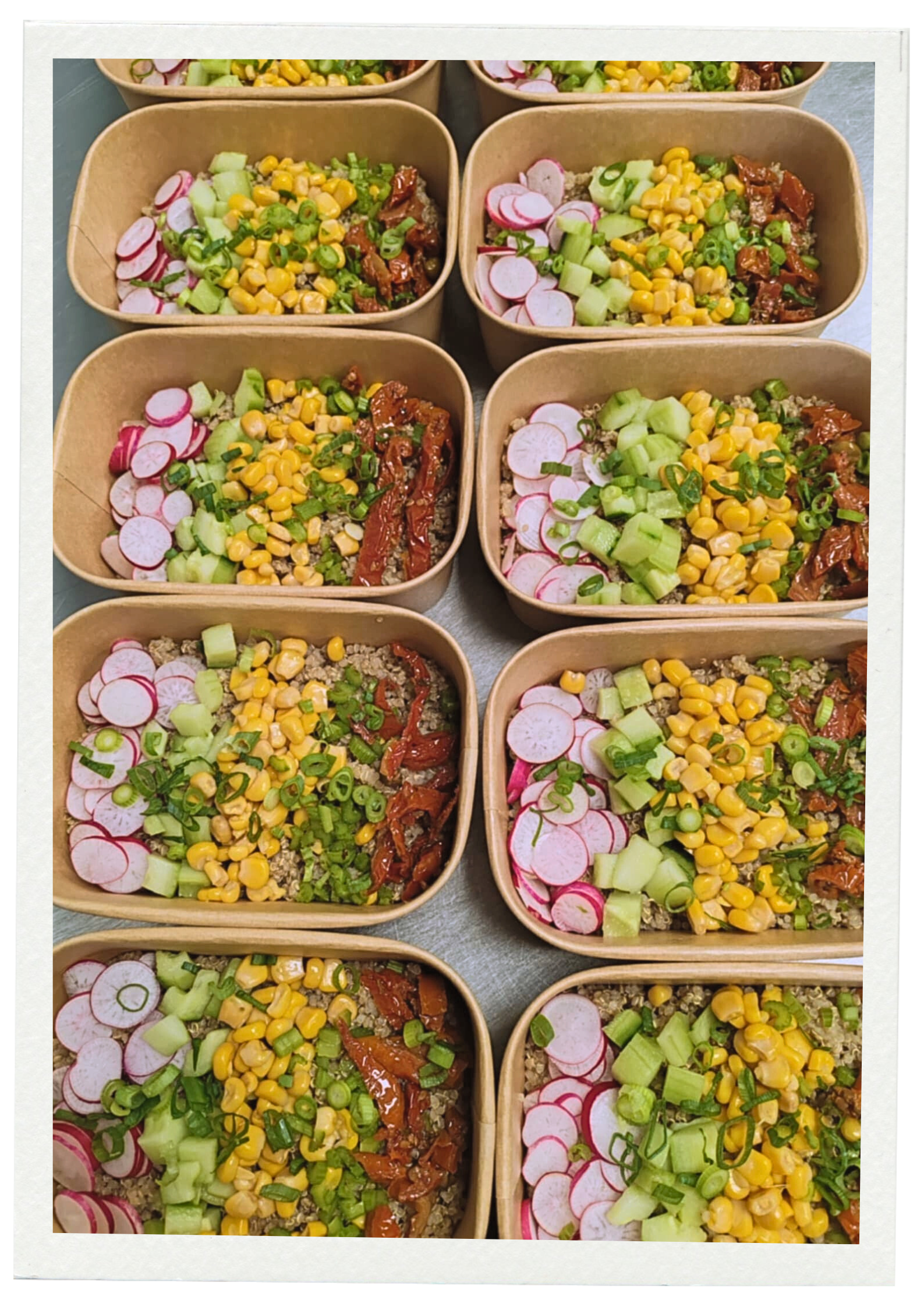 Pokebowls de légumes Dual food
