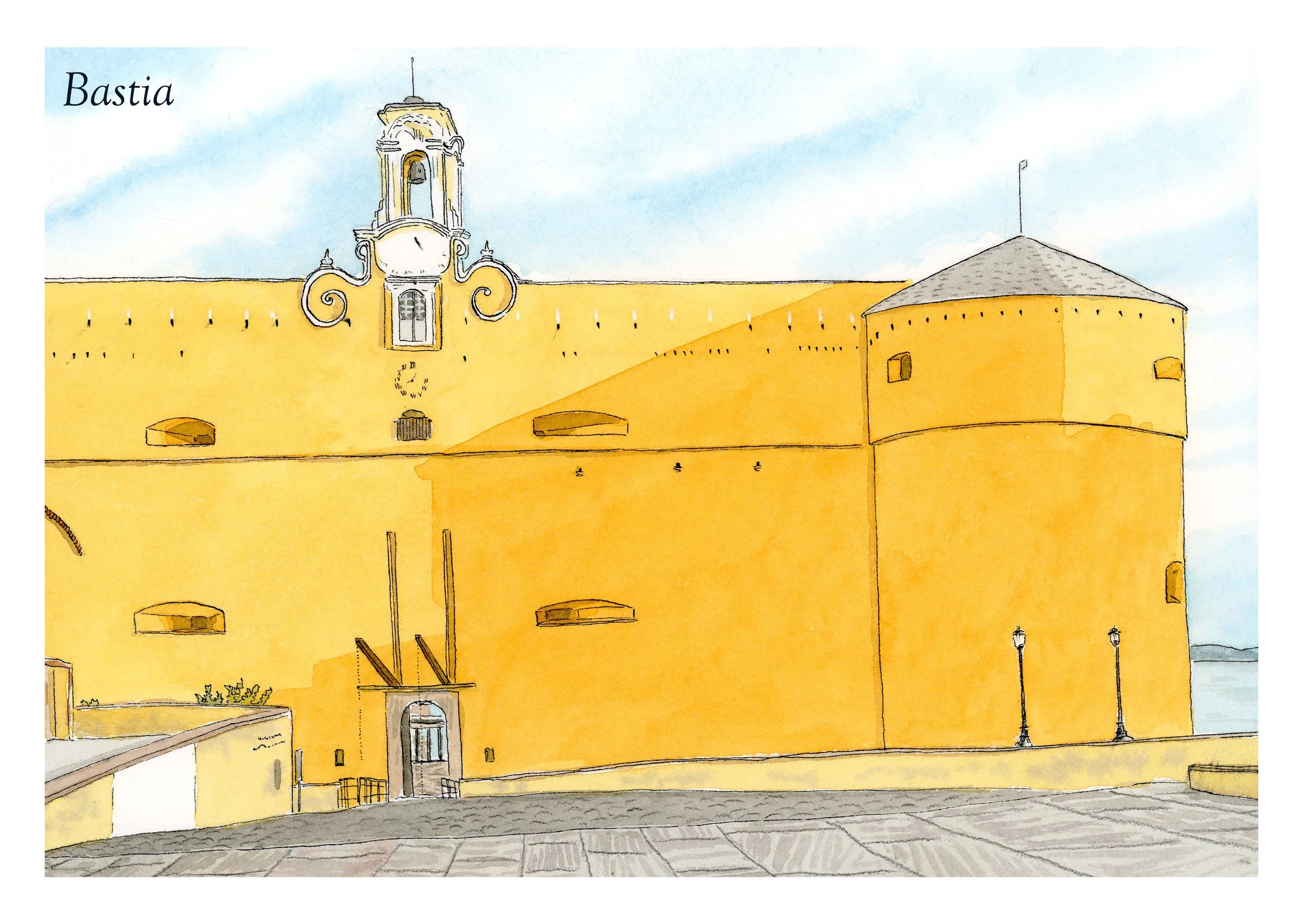 La citadelle de Bastia