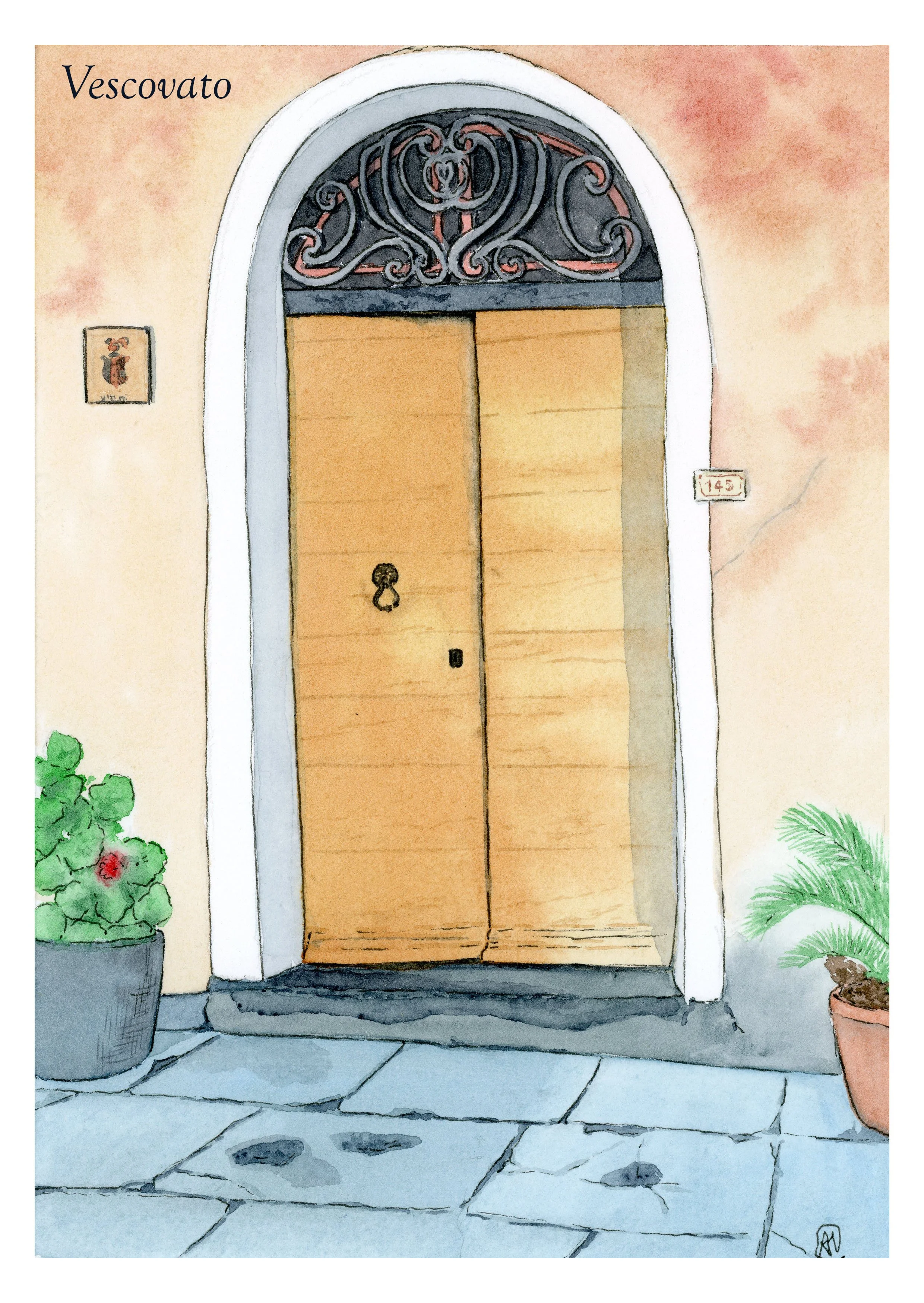 La porte du village (Vescovato)