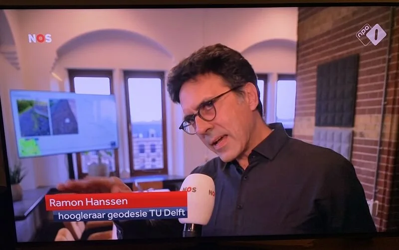 SkyGeo Co-Founder Explains Ground Movement on Dutch National News